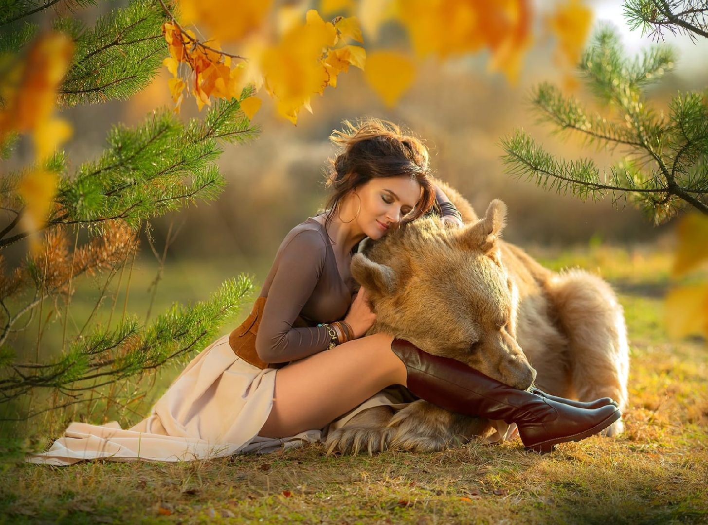 Звенигород, Искусство, Фотосессии,медведь Степан,