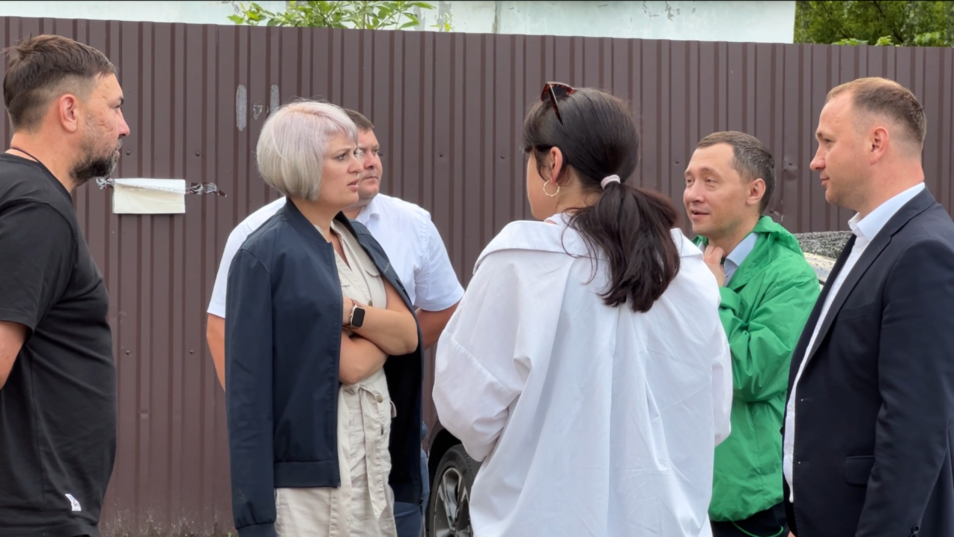 химки, жкх, осмотр хода работ, обход территории, прорыв трубы,