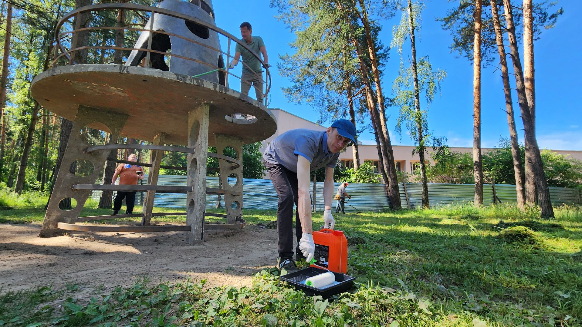 протвино, ракета, благоустройство, субботник, общество,