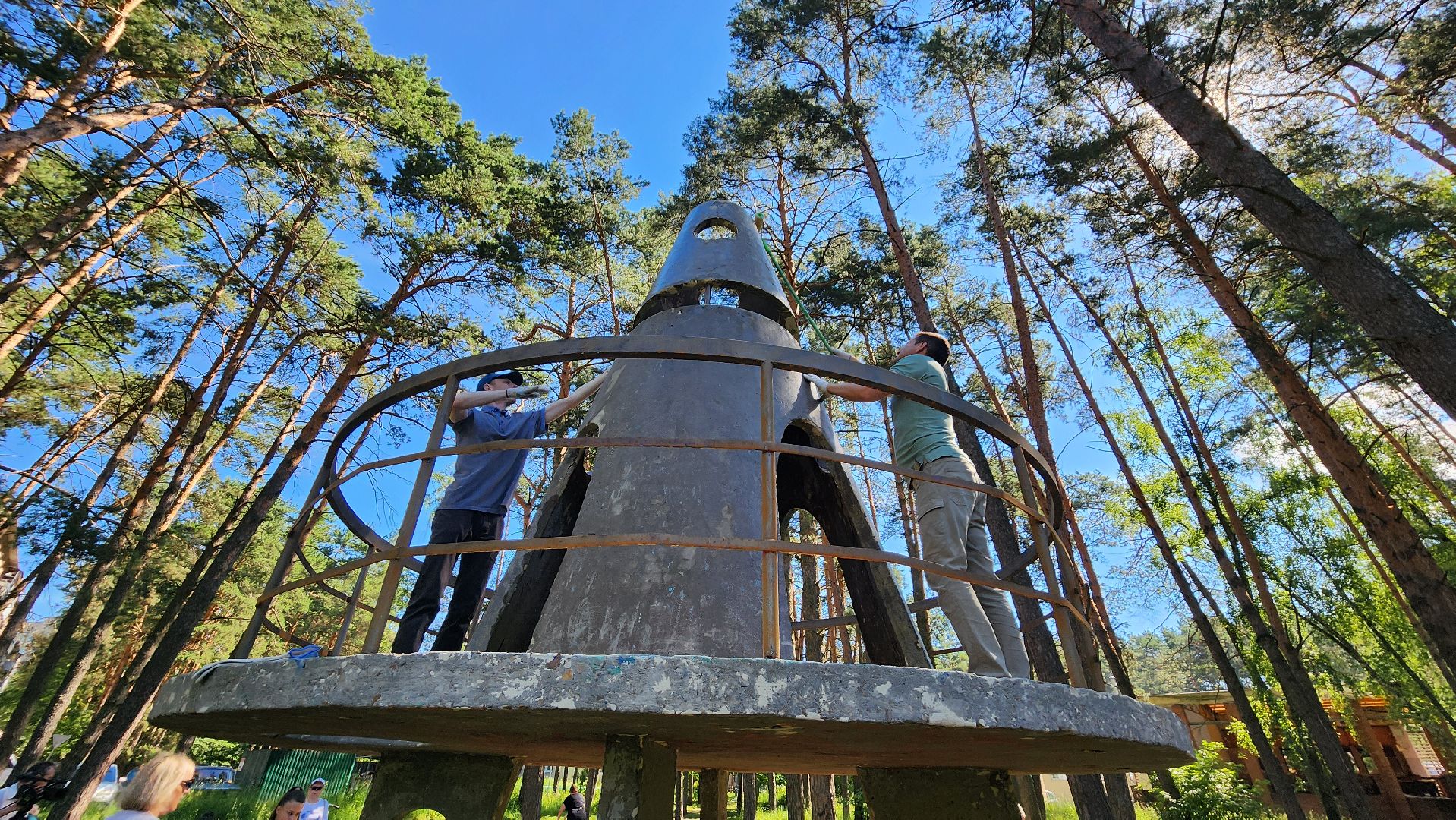 протвино, ракета, благоустройство, субботник, общество,