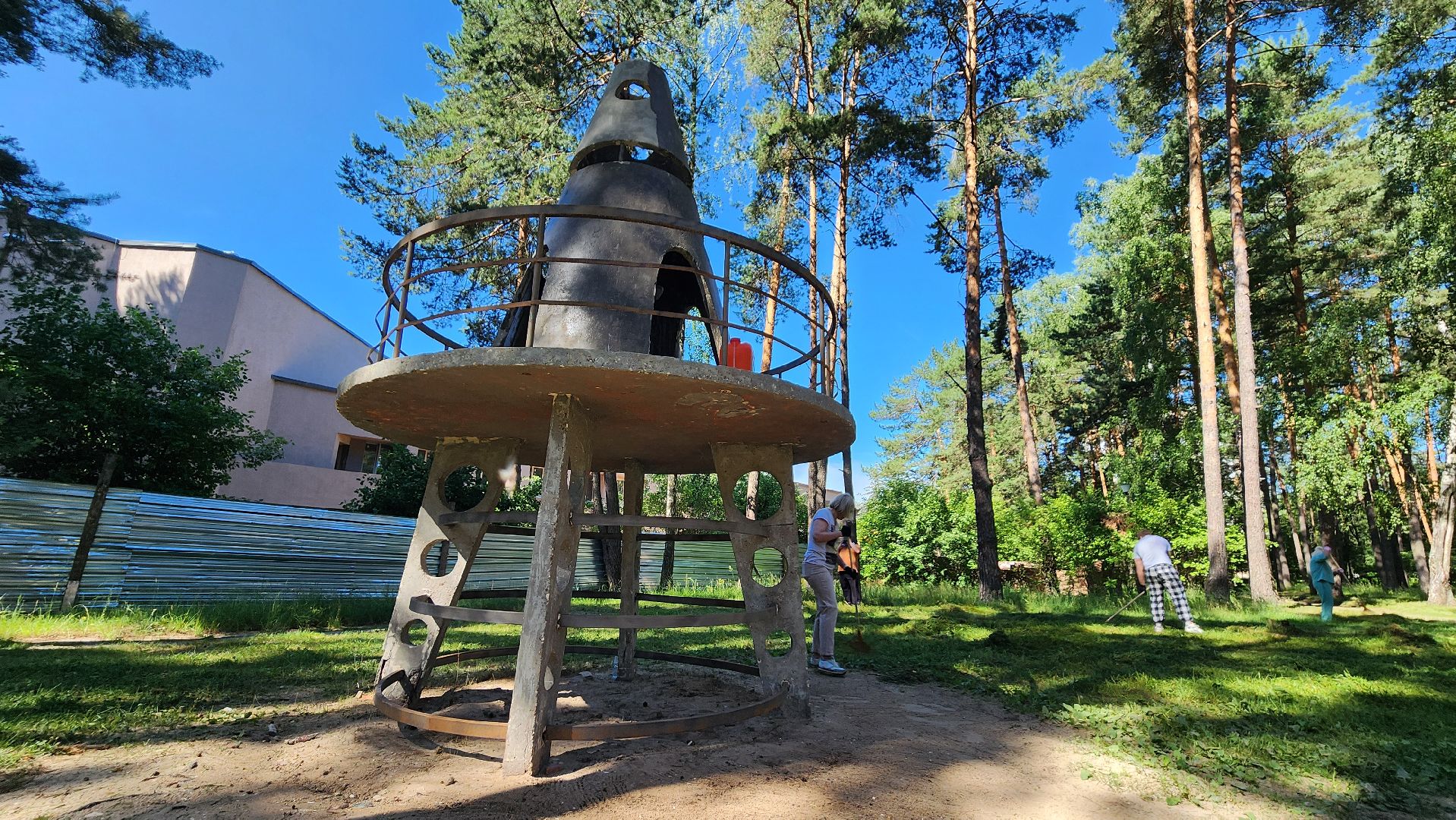 протвино, ракета, благоустройство, субботник, общество,