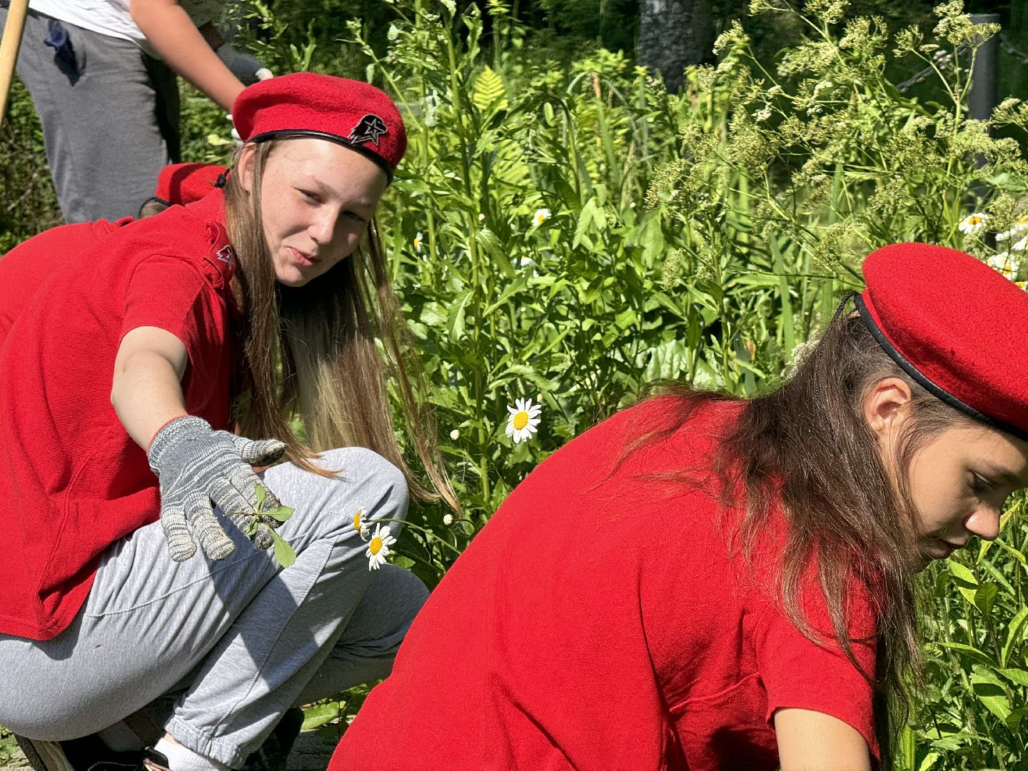 шаховская, мемориал, уборка памятников, памятная акция, юнармейские отряды,