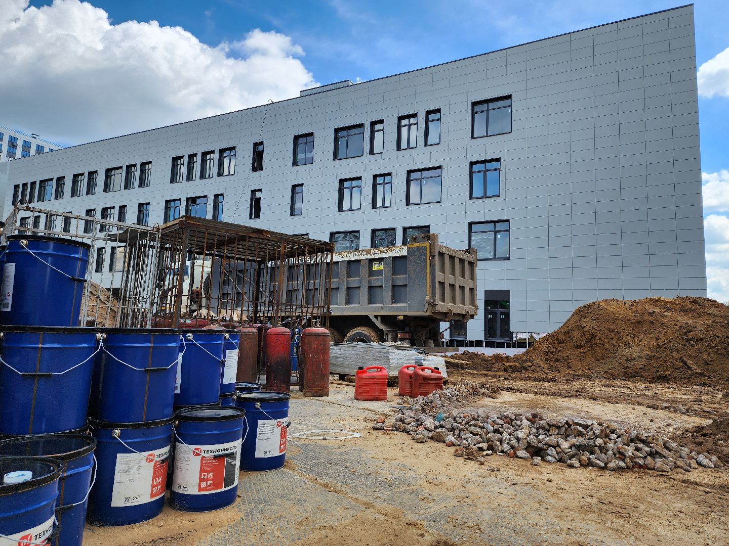 строительство школы, школа сапроново, школа купелинка, видное, ленинский округ, эко видное,