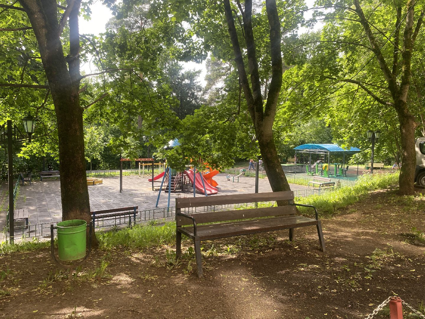 цветной бульвар власиха, обход территории власиха, глава Власихи, встречи с жителями Власиха, модернизация детской площадки,