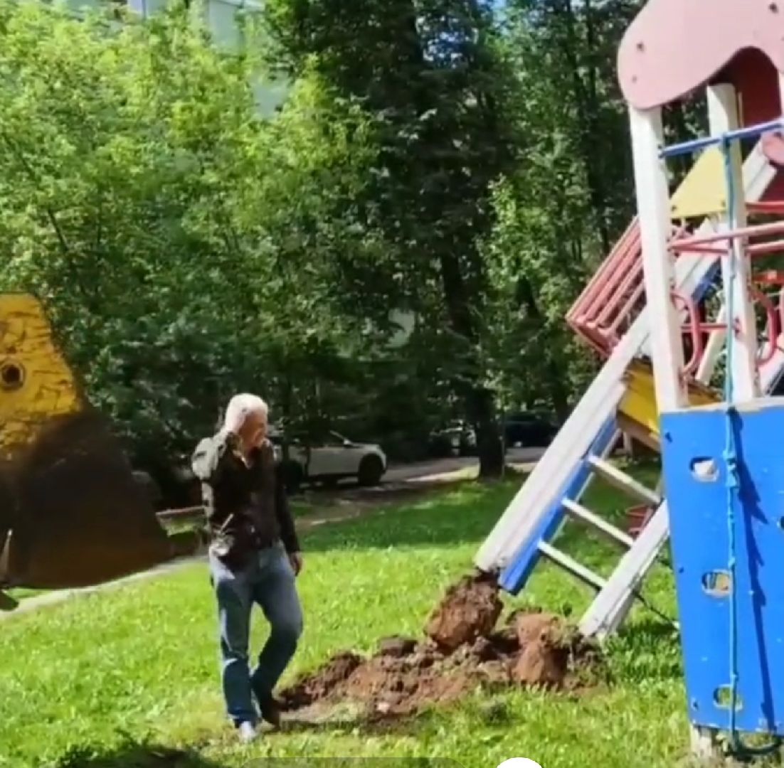 долгопрудный, мбу благоустройство, план добрых дел, детская площадка, горка, демонтаж,