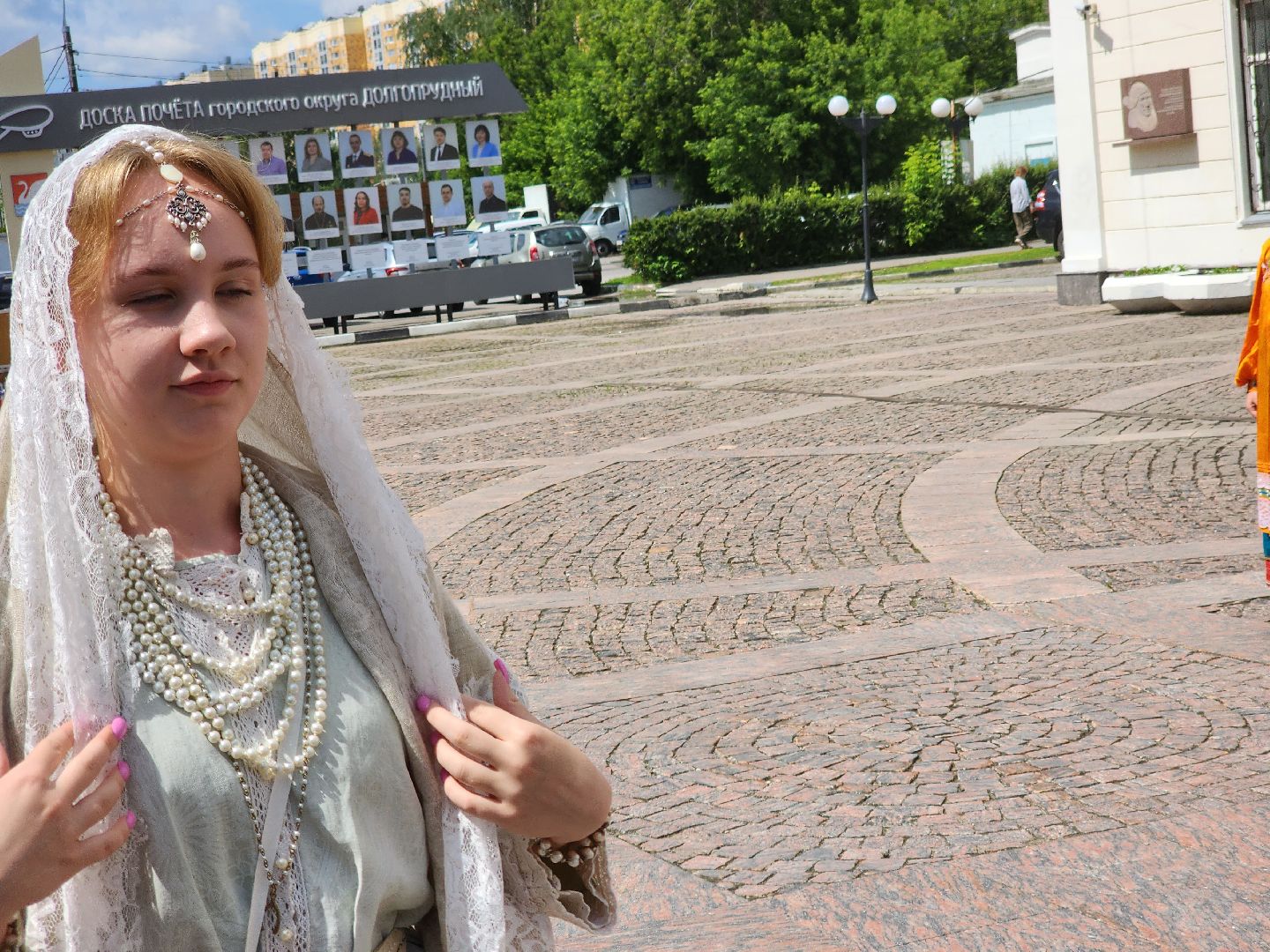 долгопрудный, День русской культуры, реконструкторы, веретено, обереговая кукла, узороплетение, валяние шерсти,