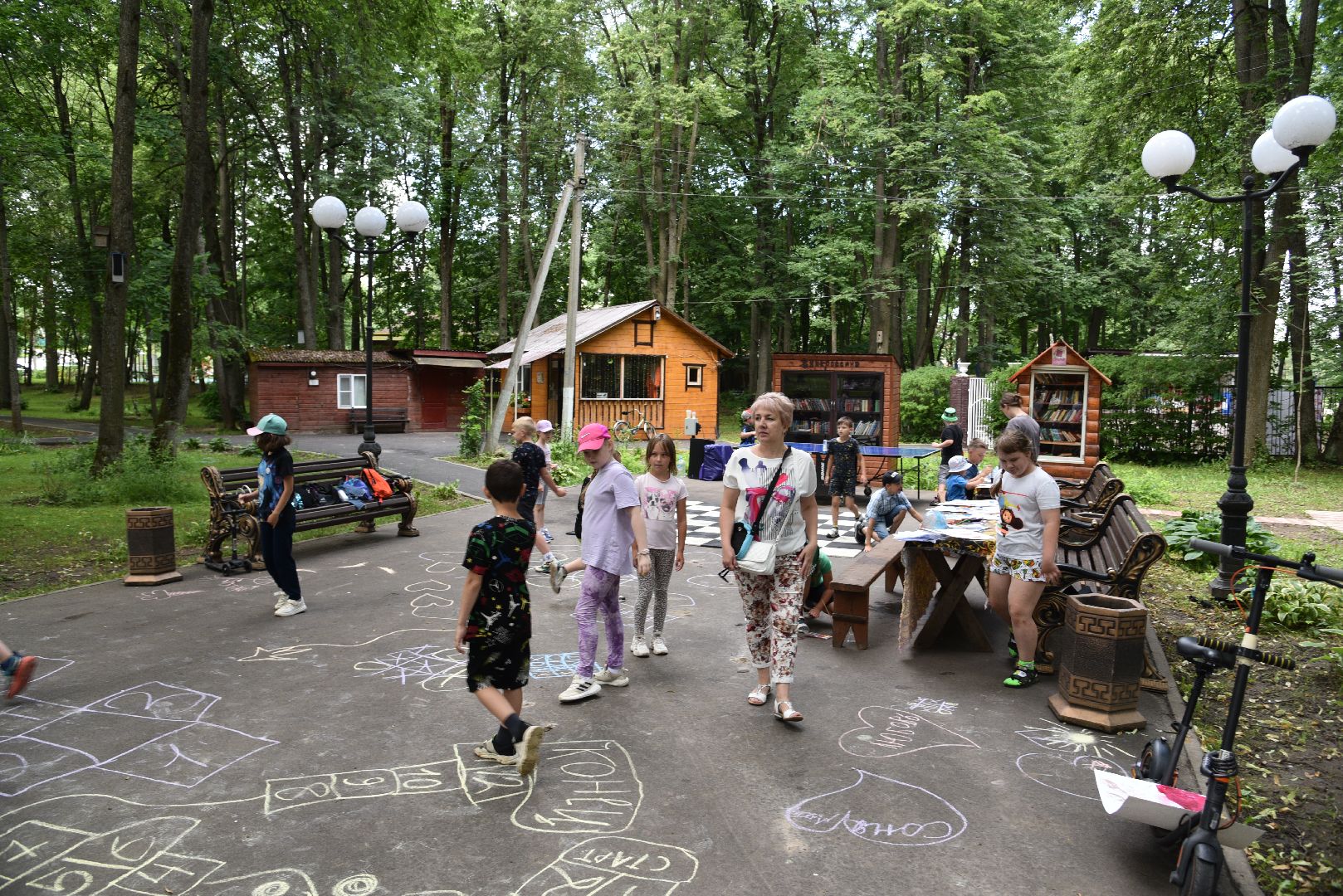 лотошино, лотошинский парк, дети, детский лагерь, парки подмосковья,