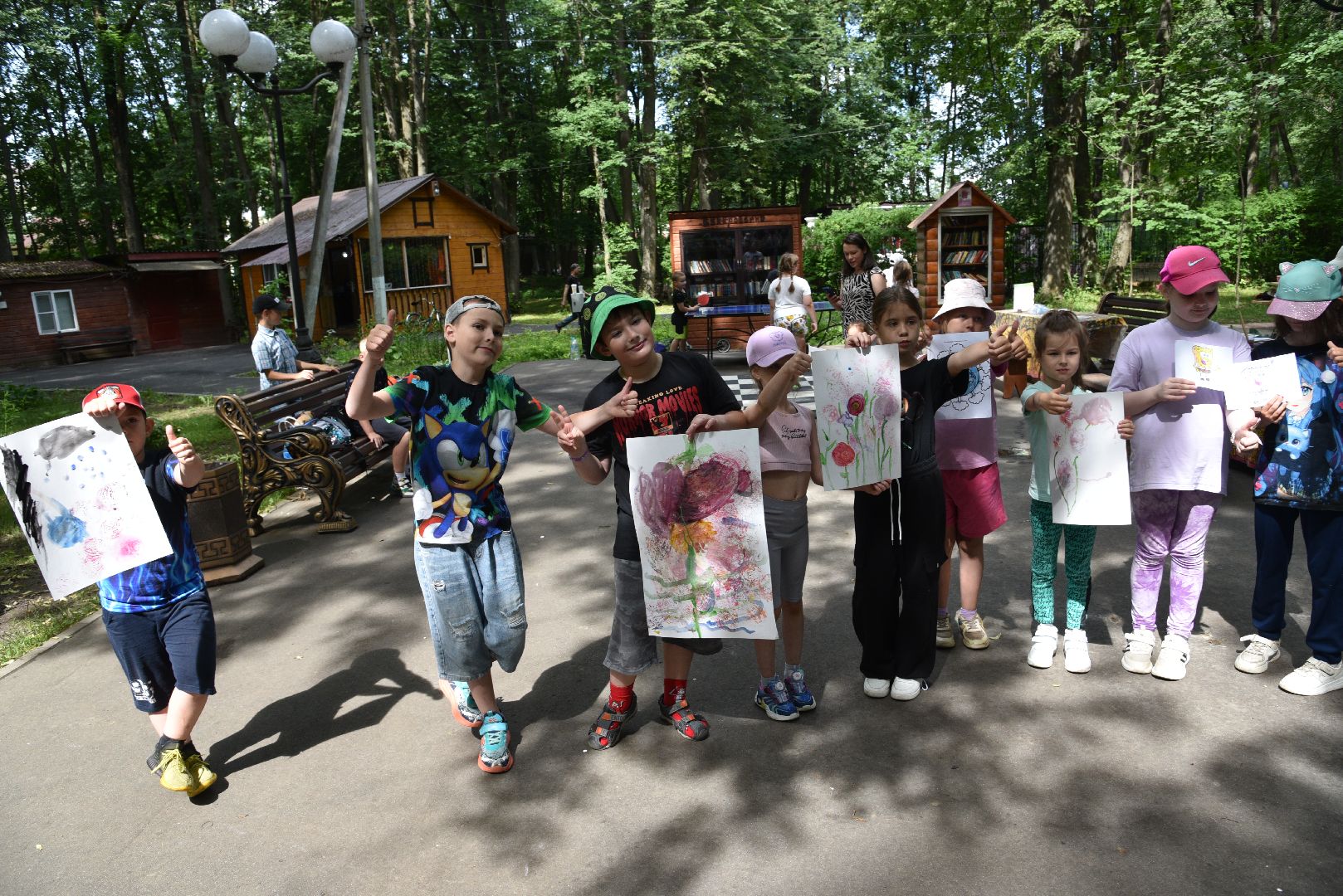 лотошино, лотошинский парк, дети, детский лагерь, парки подмосковья,