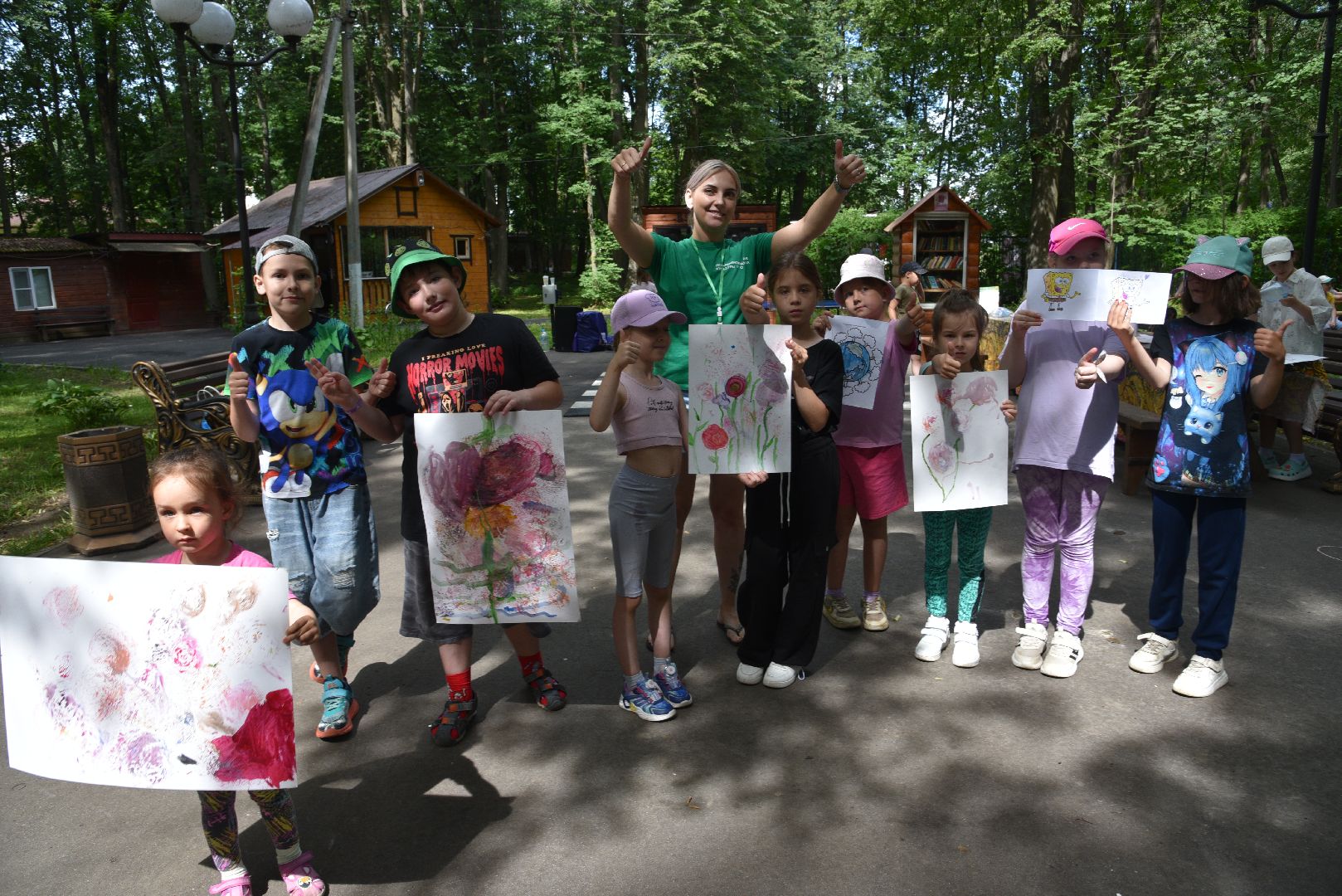 лотошино, лотошинский парк, дети, детский лагерь, парки подмосковья,