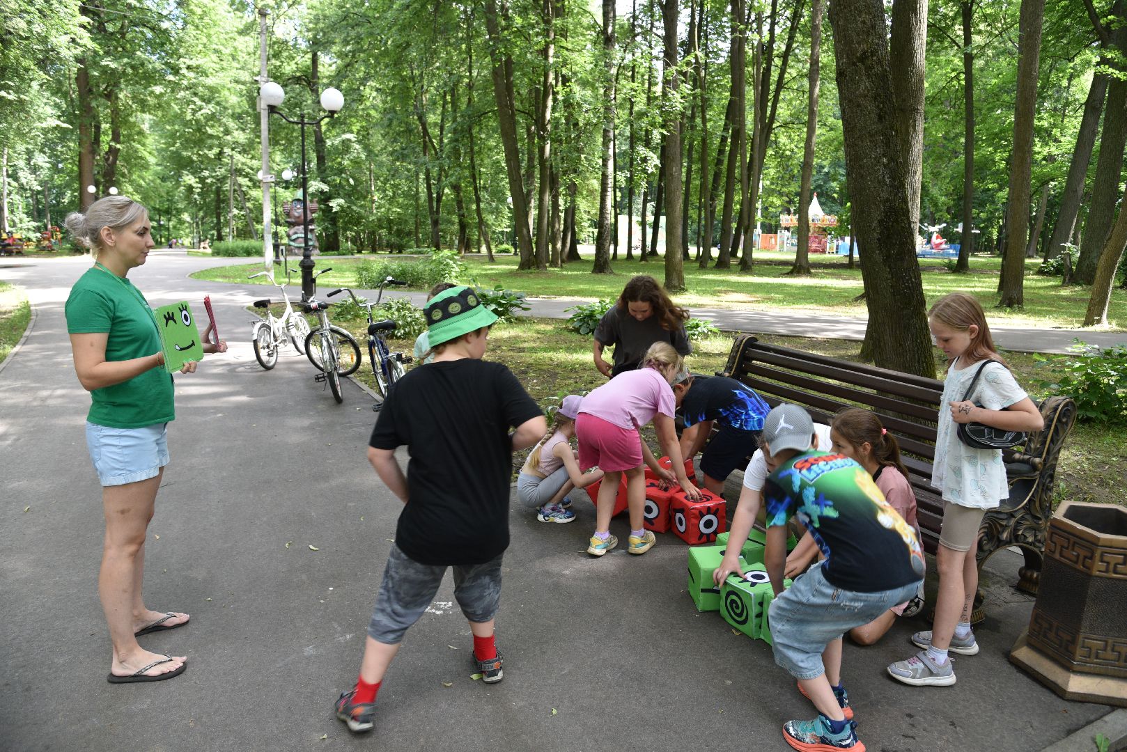 лотошино, лотошинский парк, дети, детский лагерь, парки подмосковья,