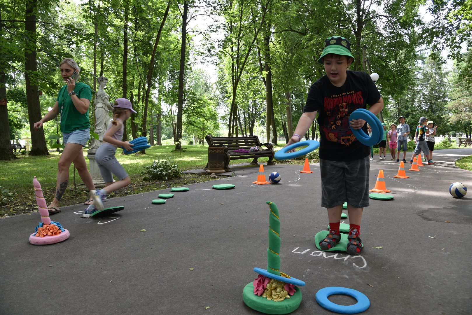 лотошино, лотошинский парк, дети, детский лагерь, парки подмосковья,