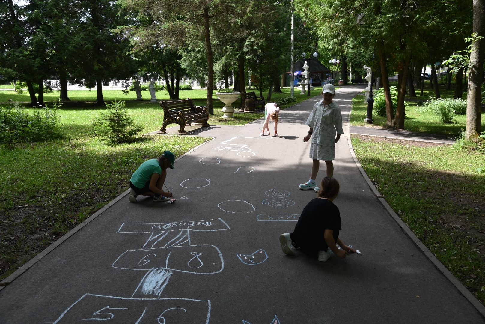 лотошино, лотошинский парк, дети, детский лагерь, парки подмосковья,