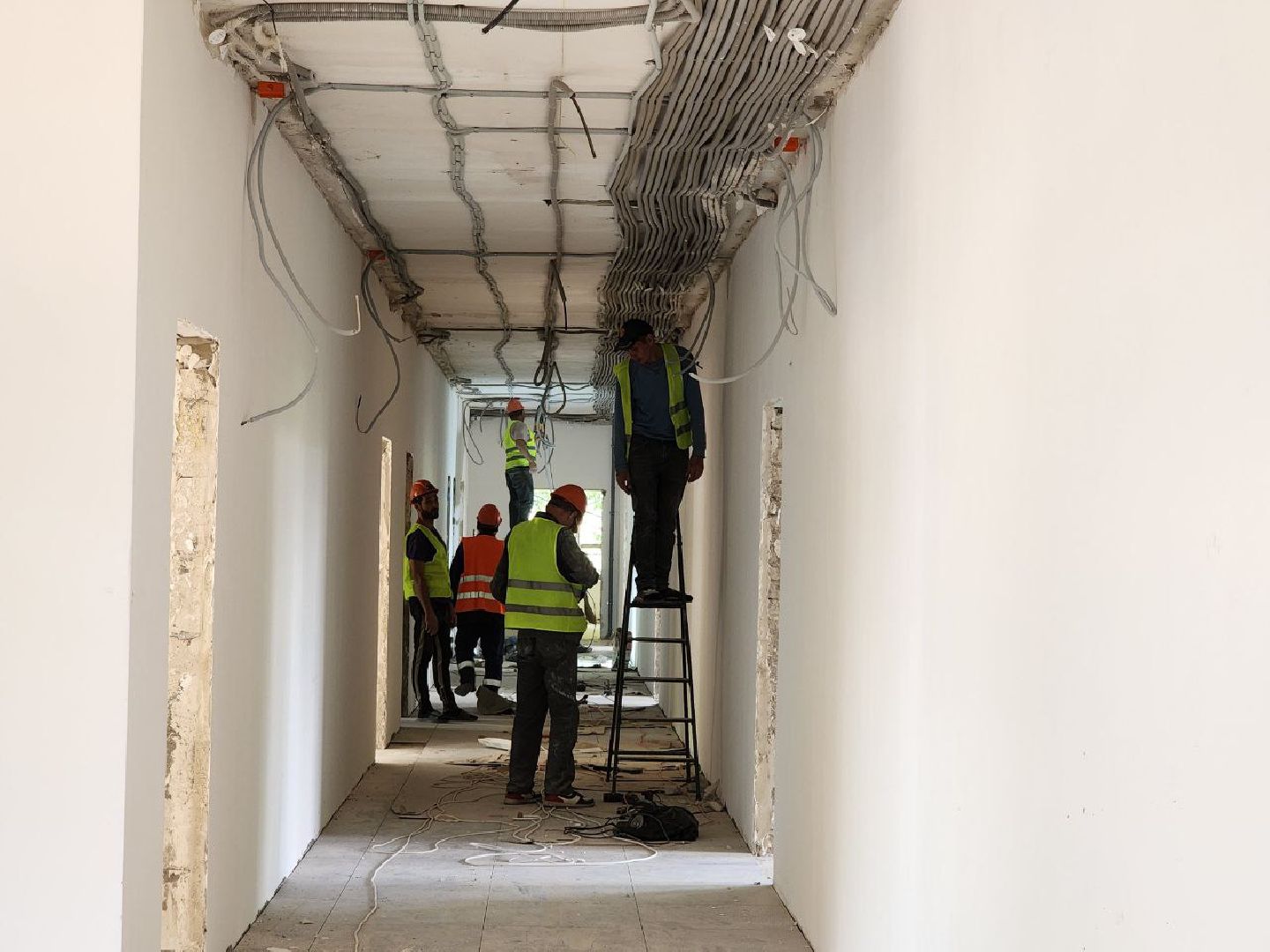 Солнечногорск, Ремонт, Капитальный ремонт, Школа, Рабочие,