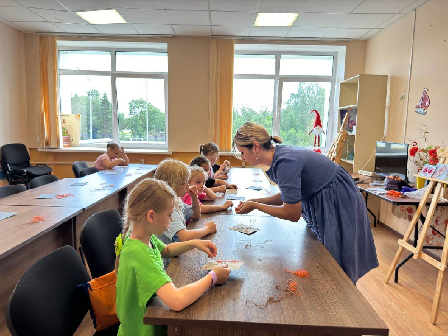 дети, восход, мастер-класс, мастер-класс для детей,