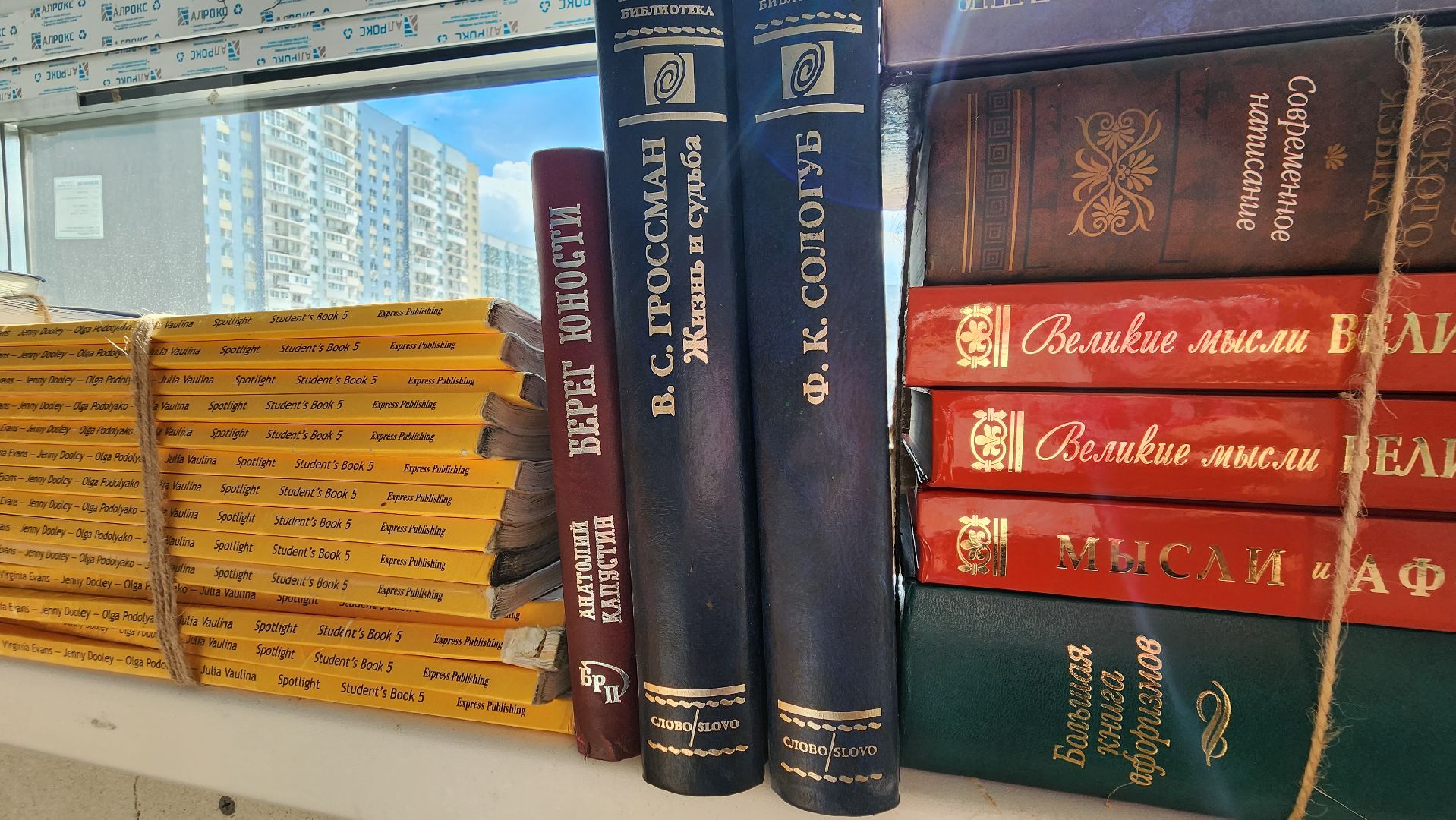 Книги, Библиотека, Школа, Лобня,