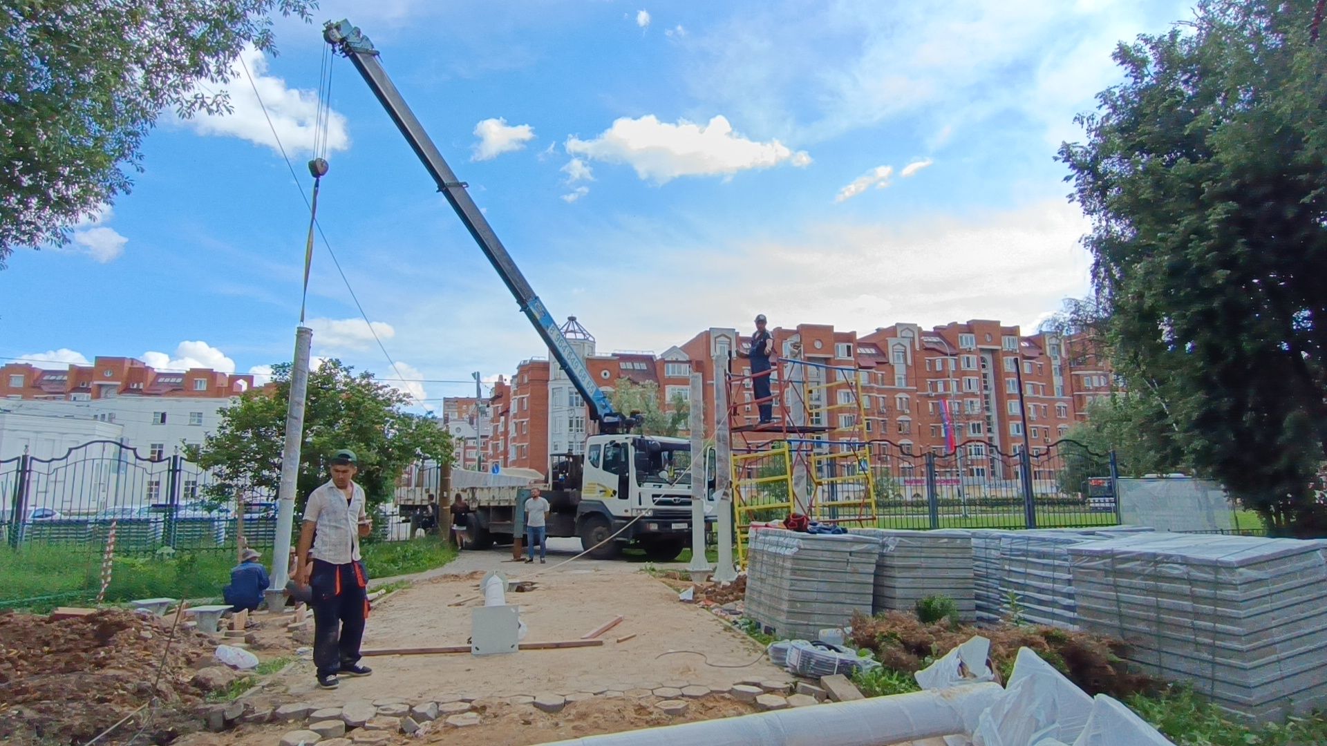 парк, реконструкция, лобня,