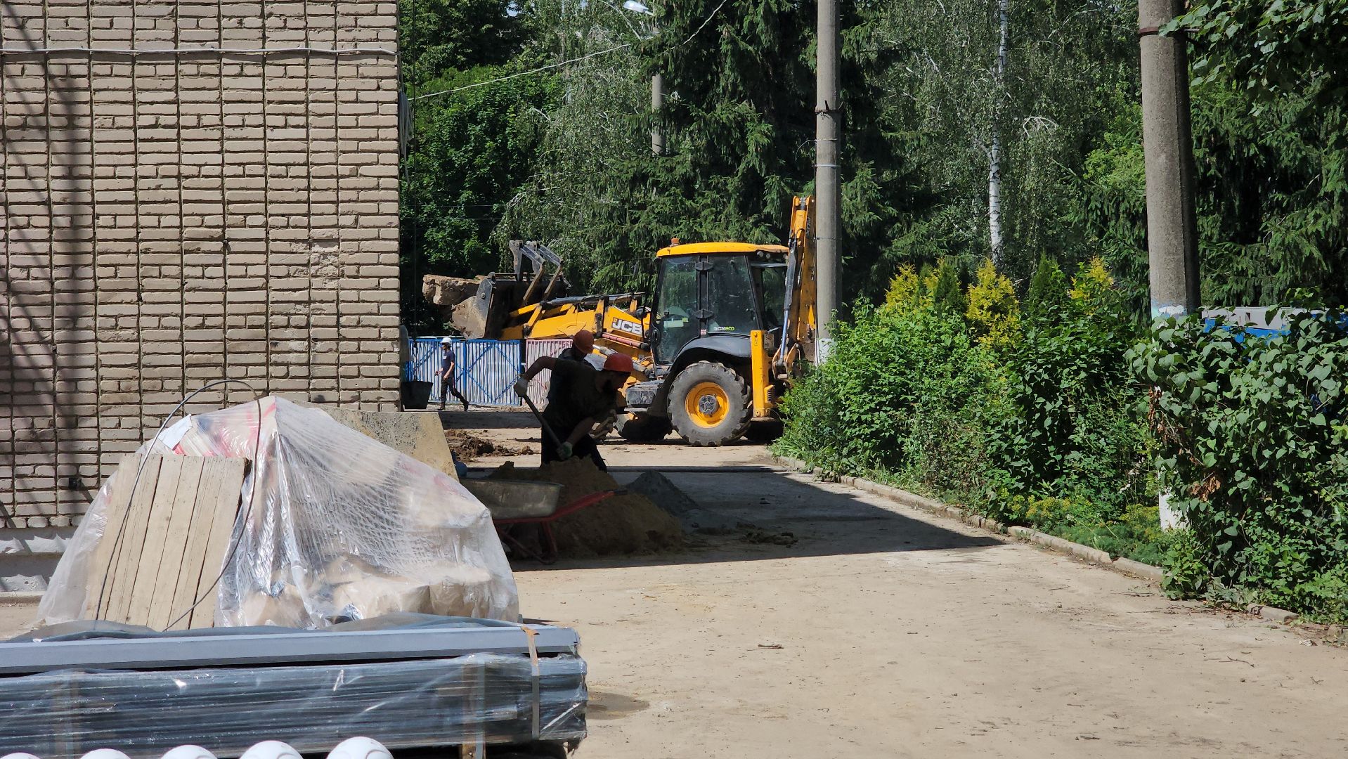 кашира, ожерелье, капитальный ремонт, детский сад, укрепление фундамента, дренаж, теплый пол, вентиляция, малые архитектурные формы,