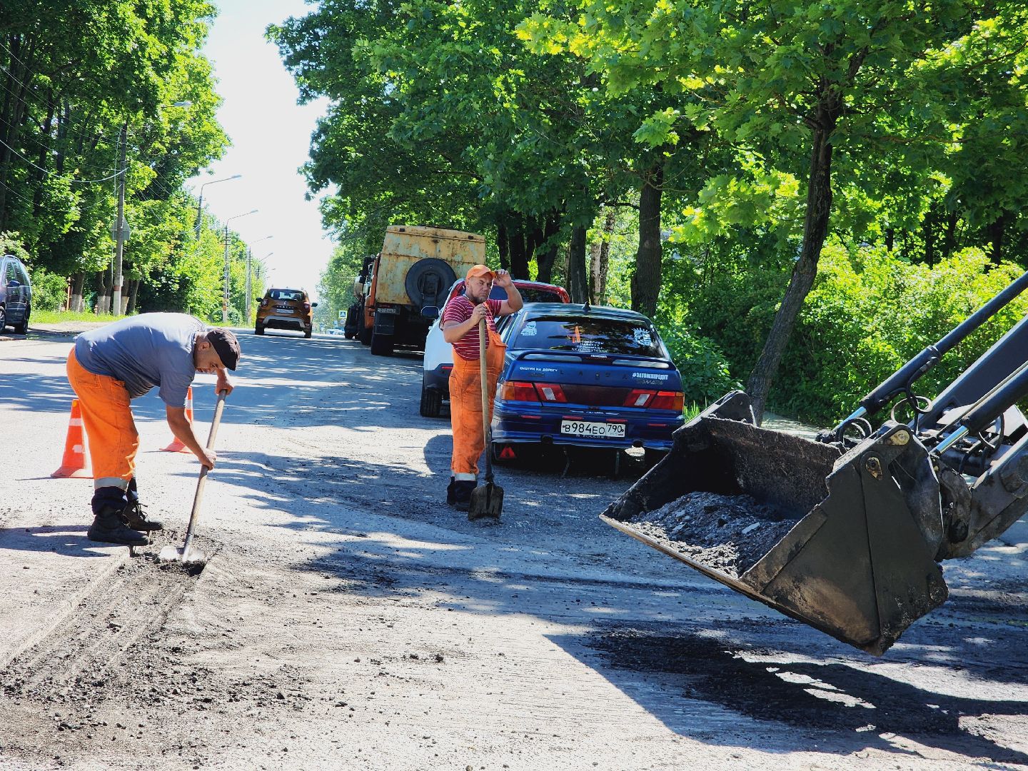 Егорьевск, дороги, Подмосковье, Московская область, ямочный ремонт,