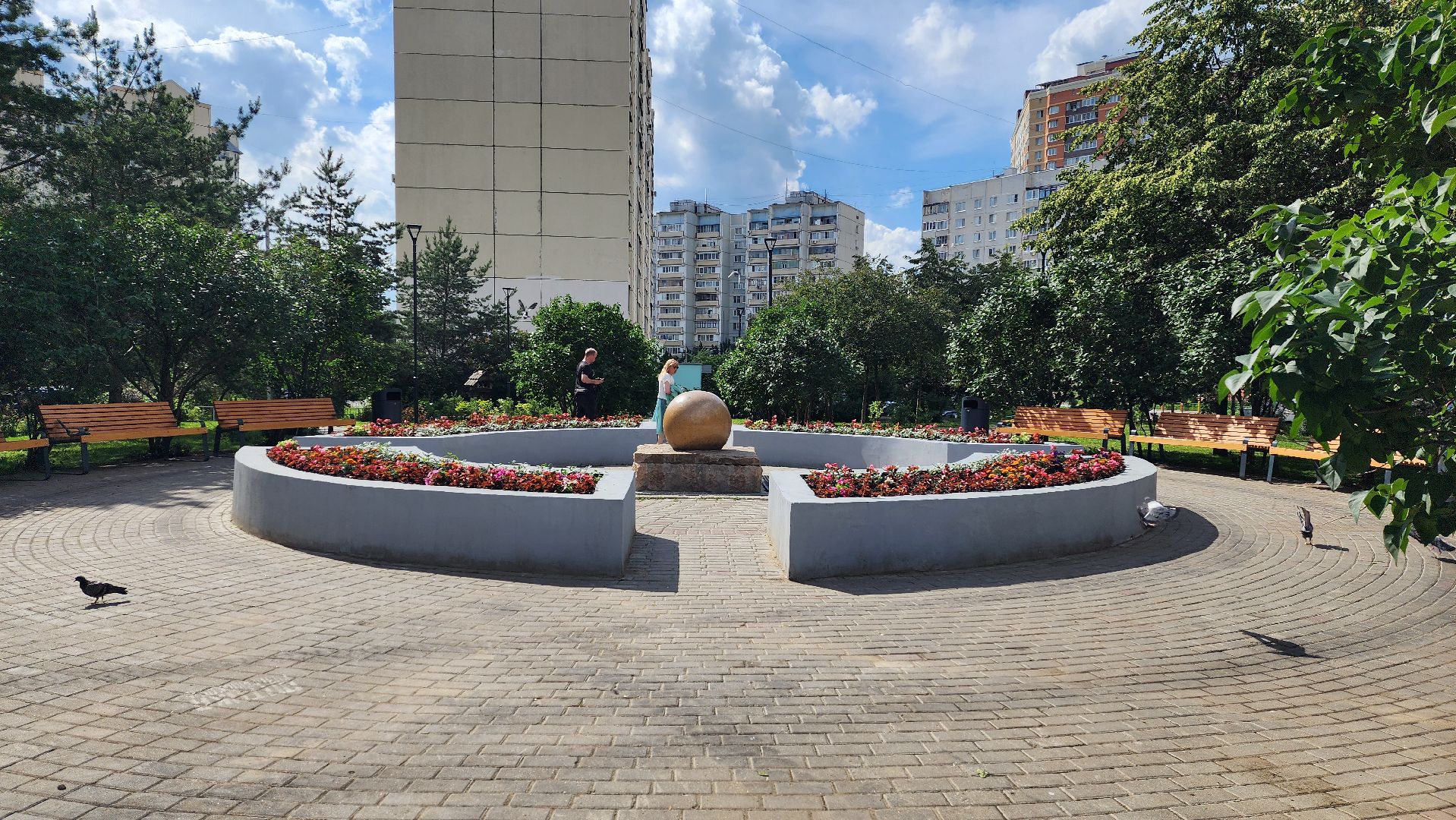 по следам выездной администрации, поручение главы, городской сквер, озеленение города,