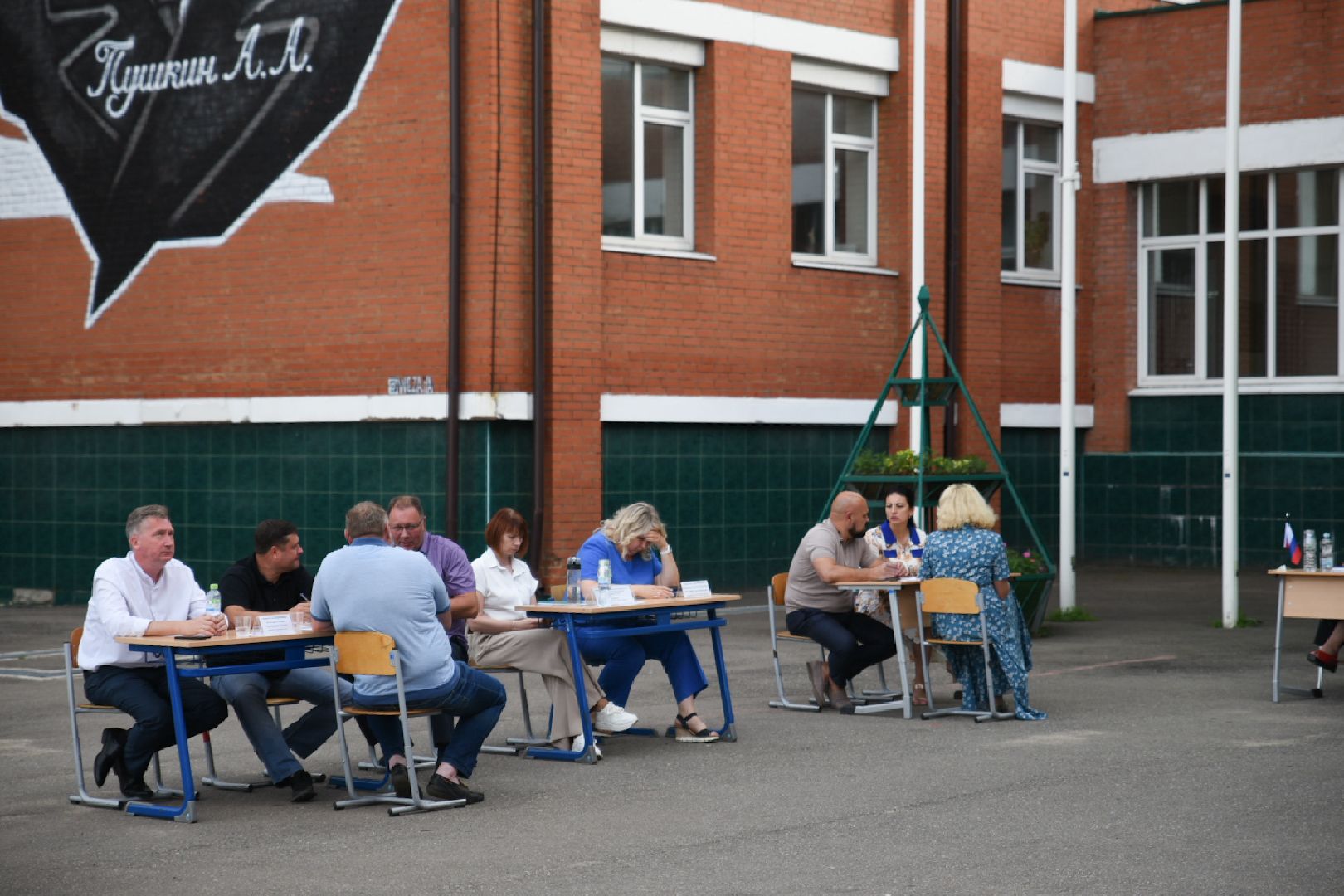 Бронницы, Выездная администрация, Встреча с жителями, Вопросы к администрации, Остановка общественного транспорта,