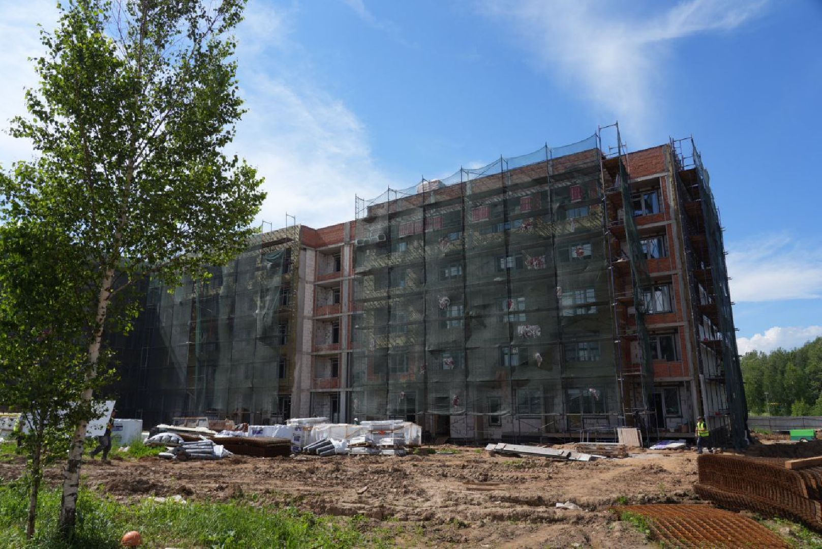 Переселения из аварийного жилья, Стройка, Краснозаводск, ЖКХ, Газпром теплоэнерго МО, Тепло, Сети,