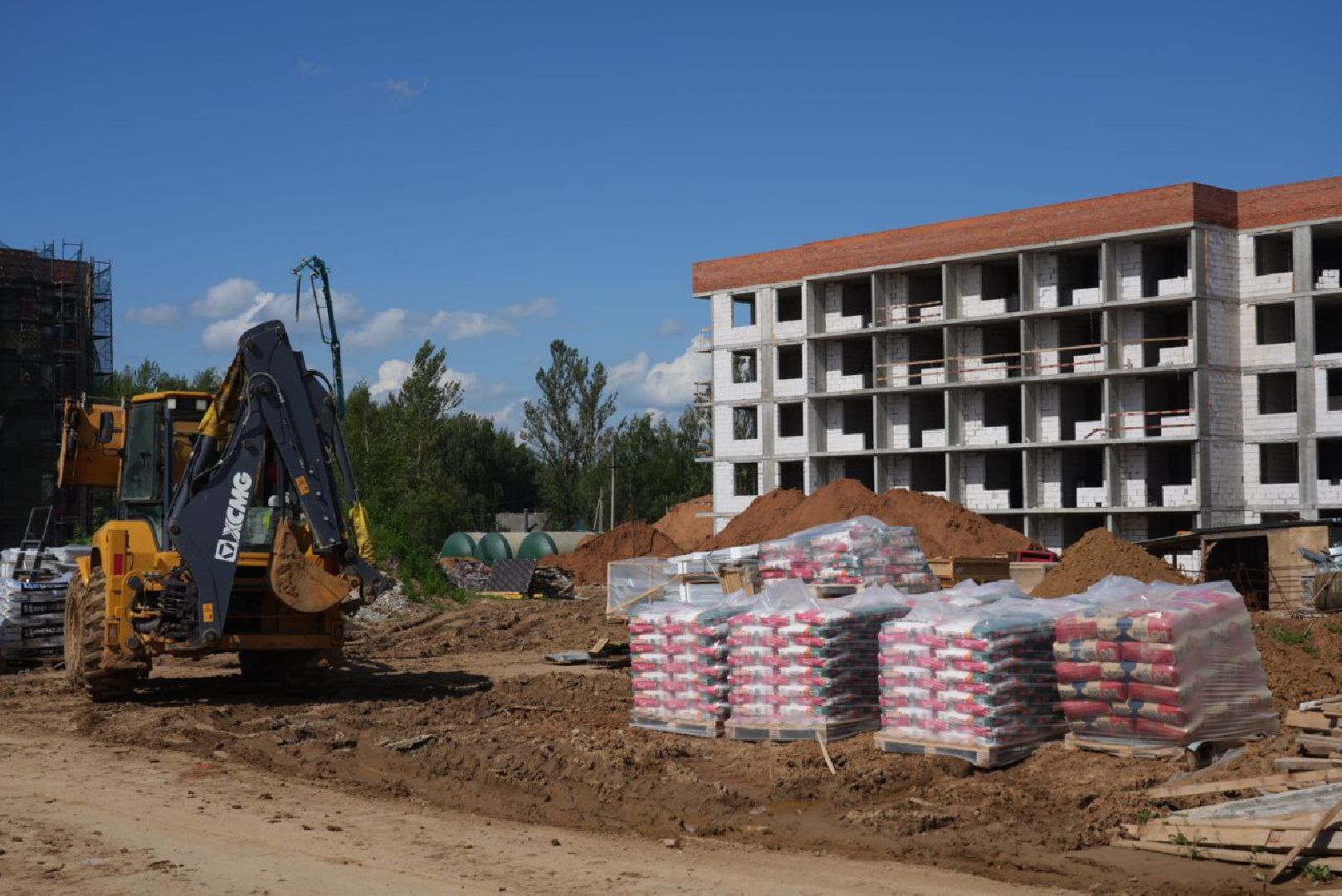 Переселения из аварийного жилья, Стройка, Краснозаводск, ЖКХ, Газпром теплоэнерго МО, Тепло, Сети,