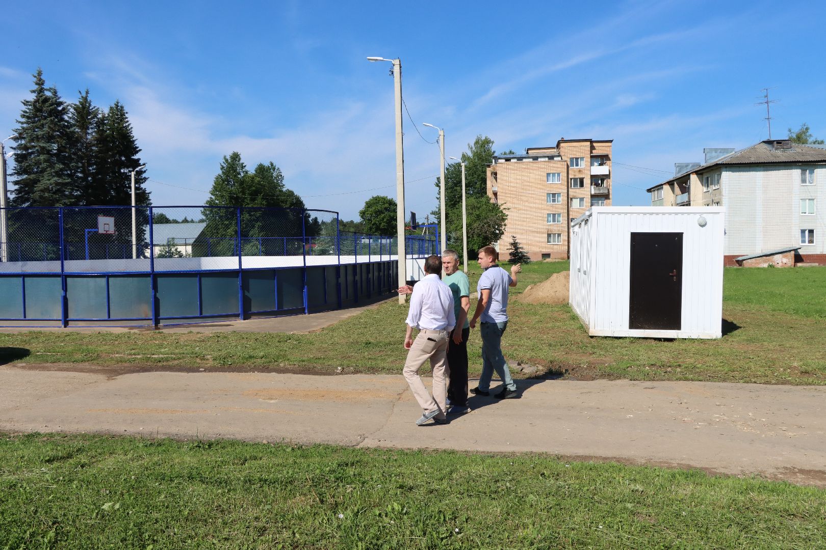 лотошино, микулино, спорт, спортивная площадка, дети,