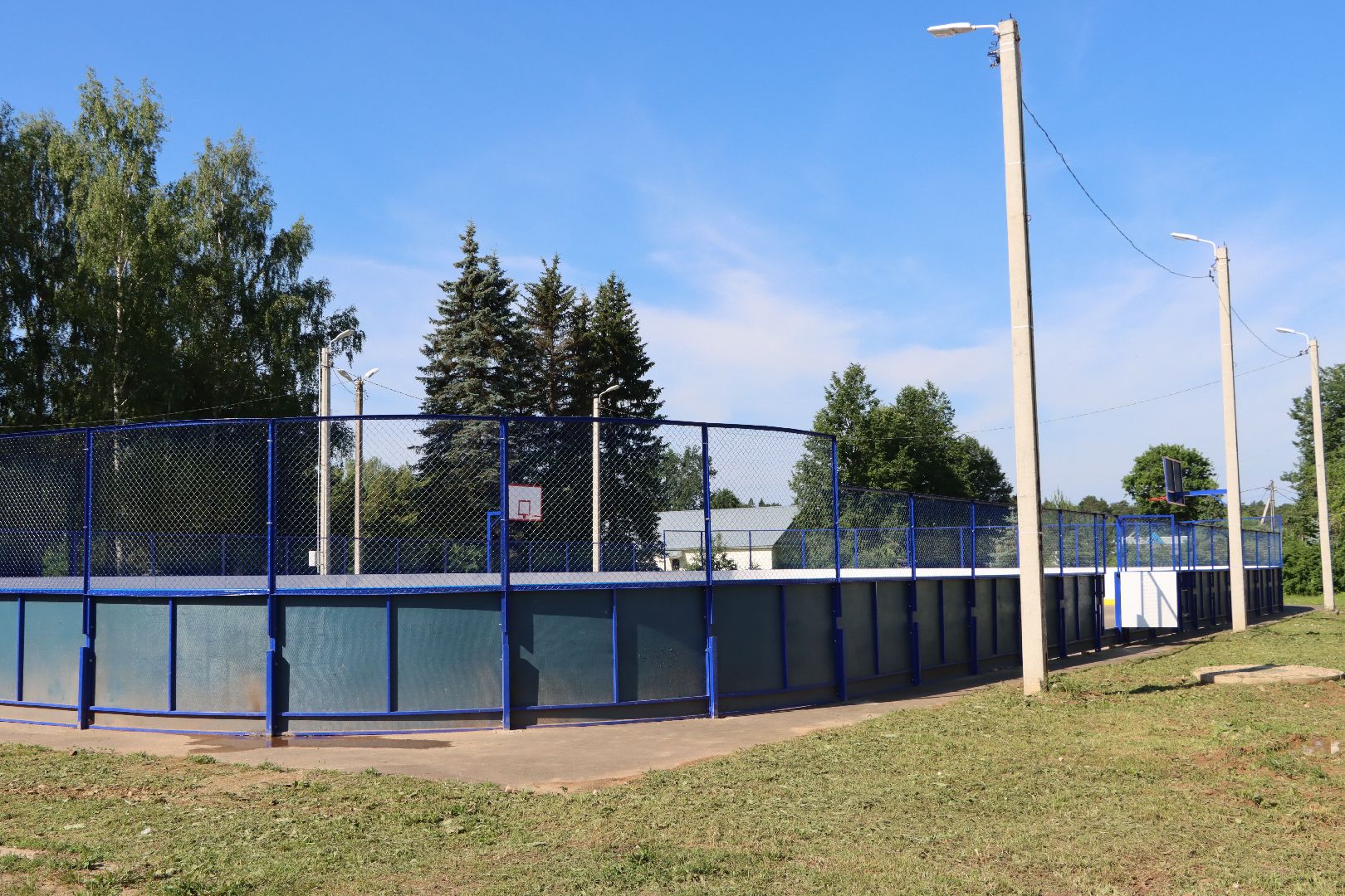 лотошино, микулино, спорт, спортивная площадка, дети,