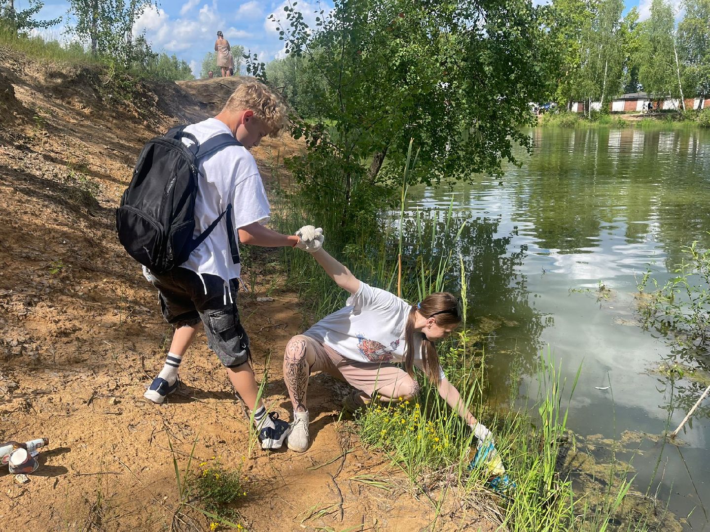серпухов, улица пионерская, чистые берега, экология, летний трудовой лагерь,