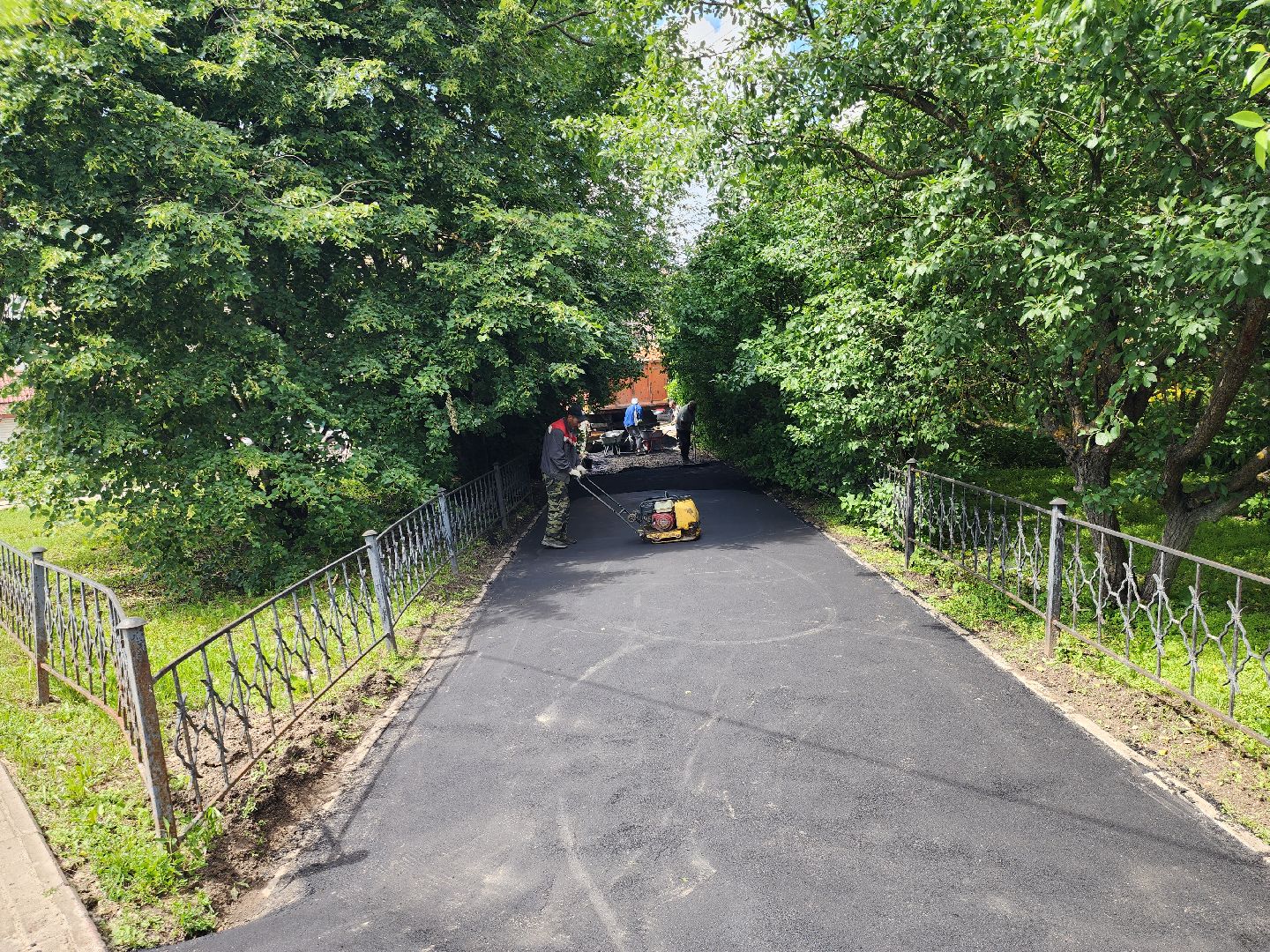 Благоустройство, Ремонт дорог, пешеходные тропы, руза, московская область, рузский городской округ, подмосковье,