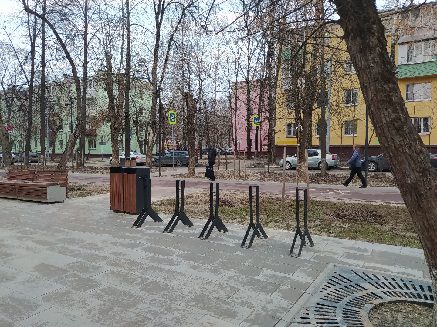 Благоустройство, качели, детская площадка