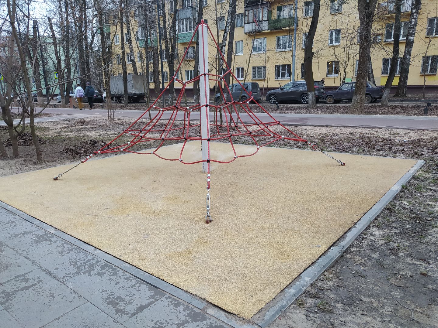 Благоустройство, качели, детская площадка