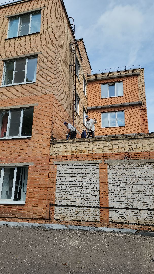 рузская больница, ремонт больницы, ремонт кровли, руза, здравоохранение, здравоохранение московской области, рузский городской округ,