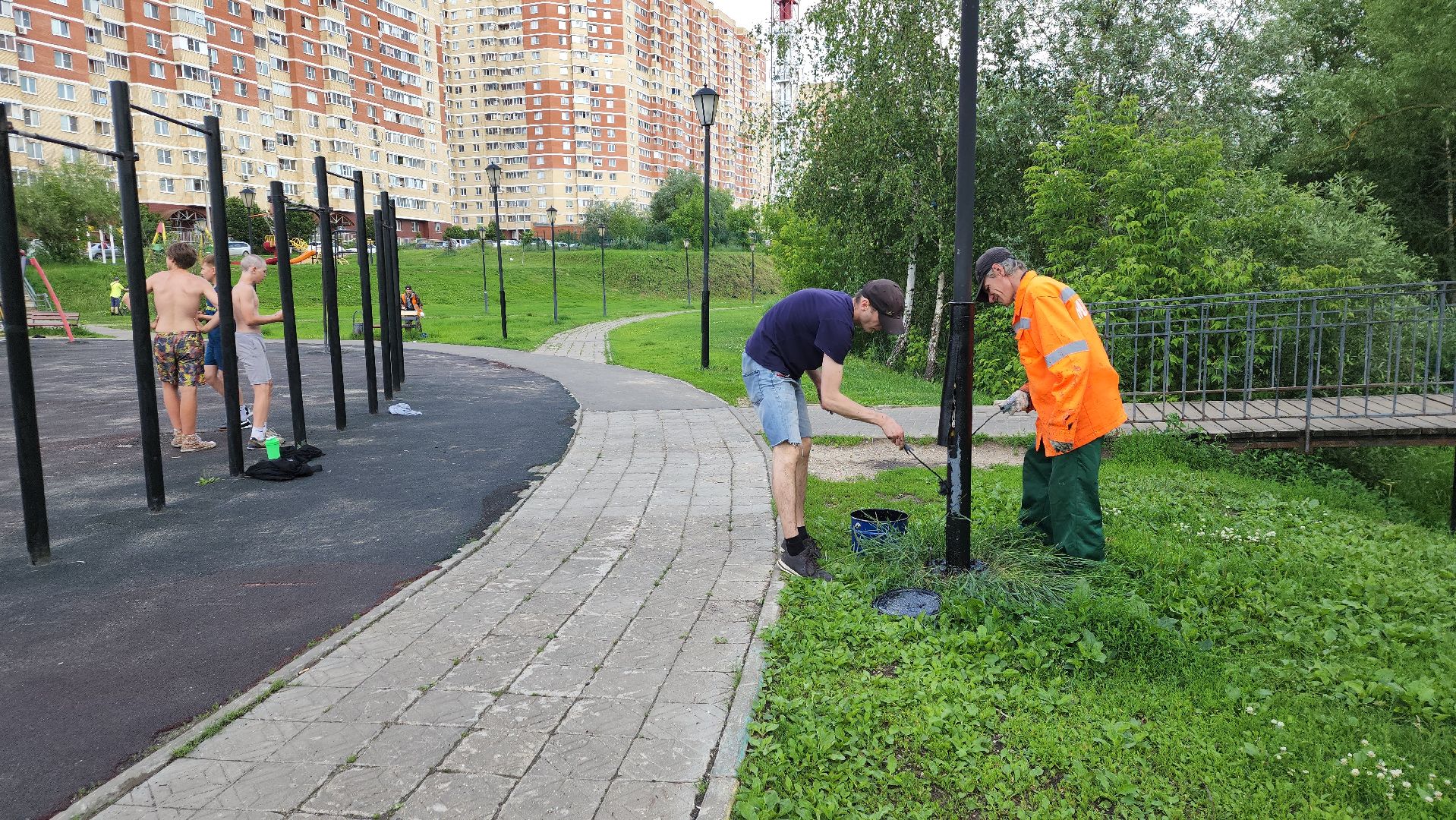 ивантеевка, детская площадка, ремонт, ремонт детских площадок, благоустройсво, зона отдыха,