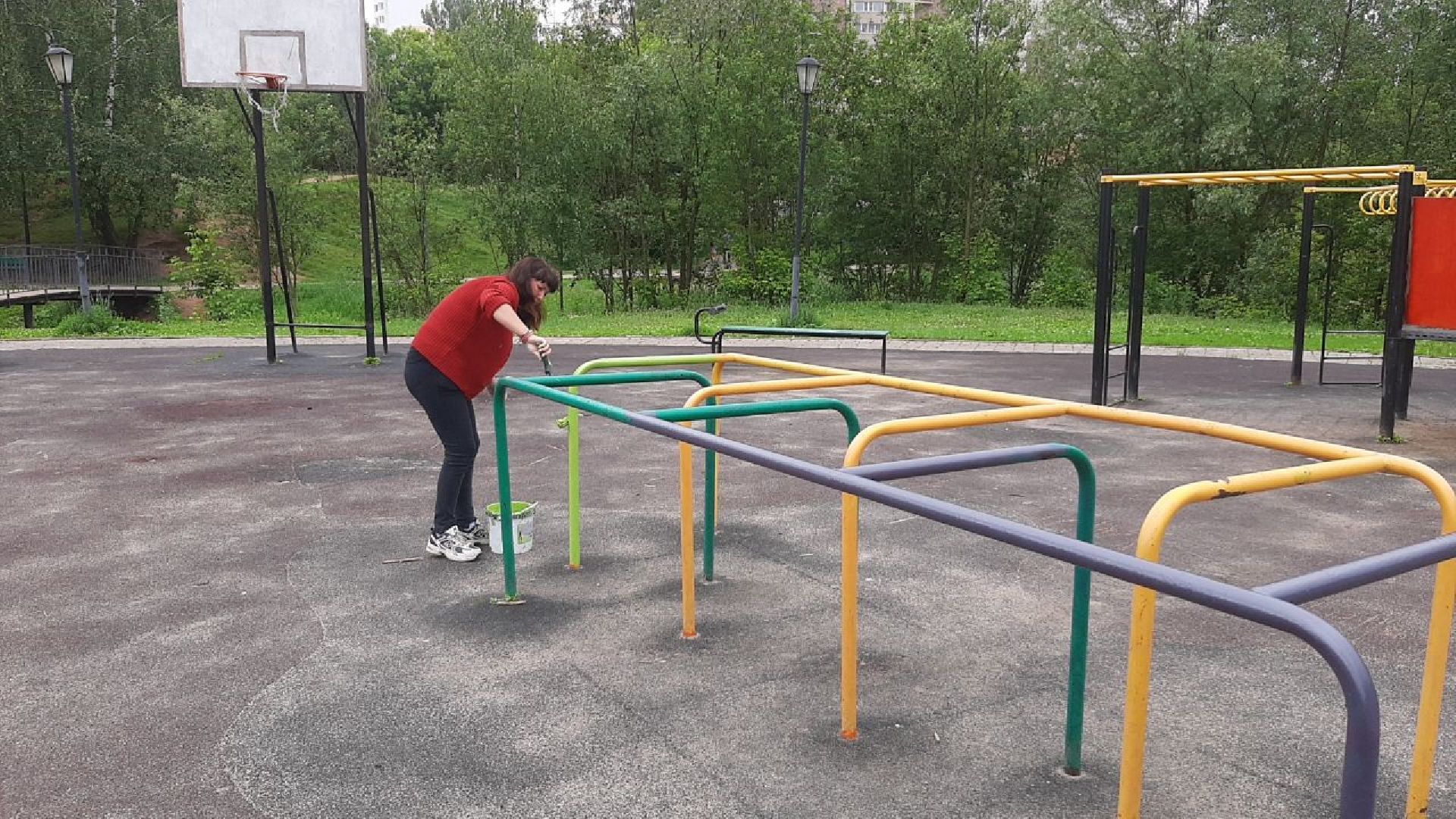 ивантеевка, детская площадка, ремонт, ремонт детских площадок, благоустройсво, зона отдыха,