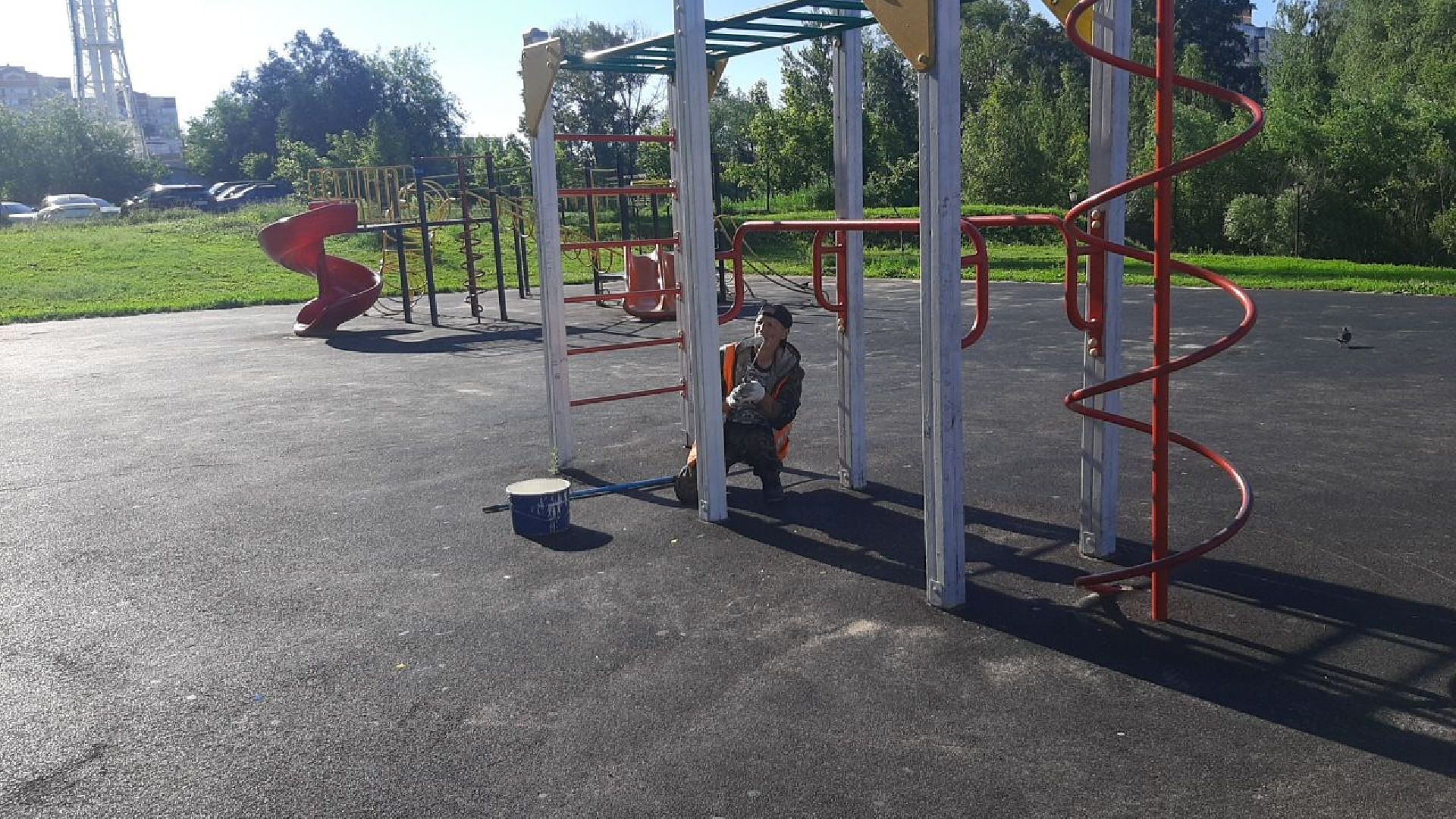 ивантеевка, детская площадка, ремонт, ремонт детских площадок, благоустройсво, зона отдыха,