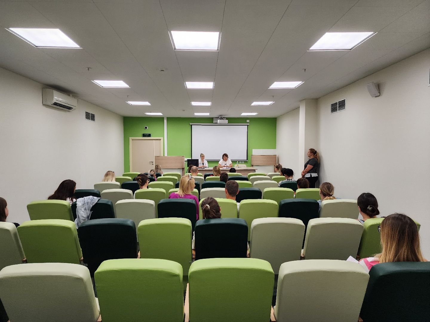 раменское, медицина, центр материнства и детства, школа матерей, занятие по теме соцподдержки,