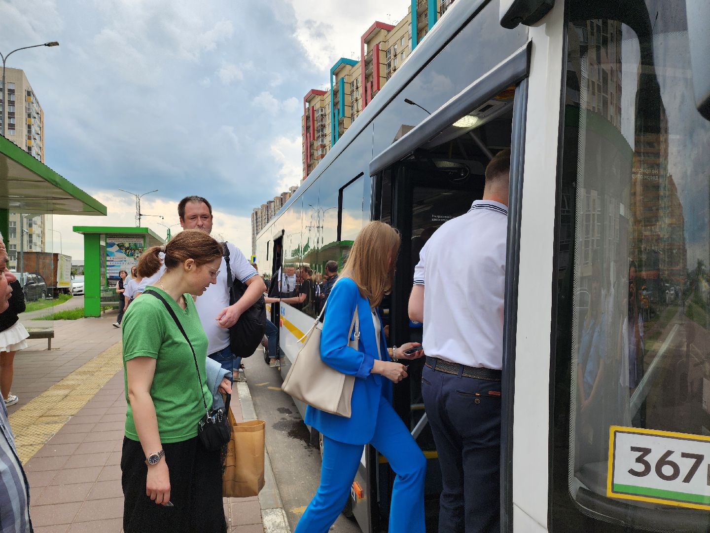 Транспорт, Автобусы, ленинский городской округ, мострансавто, жк пригород лесное, новые автобусы,маршрут 367,