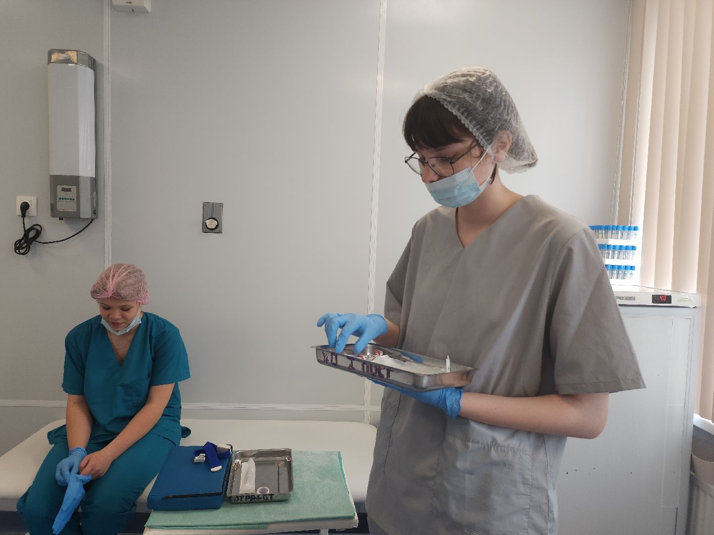 студенты медколледжа, практика,