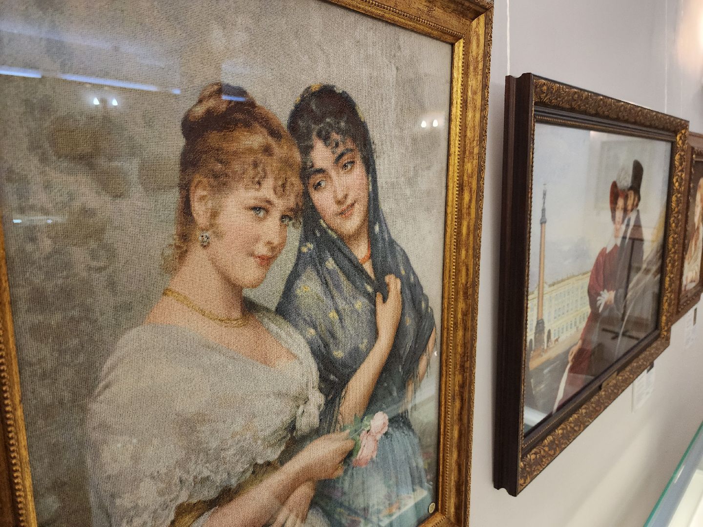 одинцово, музей-заповедник, малые вяземы, вышивка, гобелен,