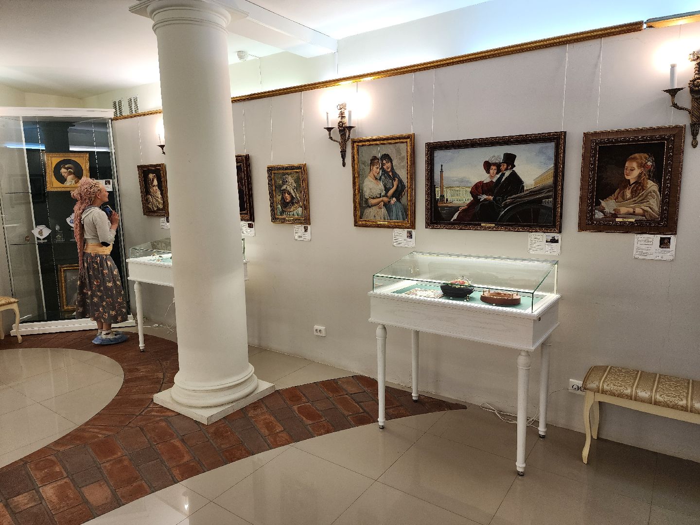 одинцово, музей-заповедник, малые вяземы, вышивка, гобелен,