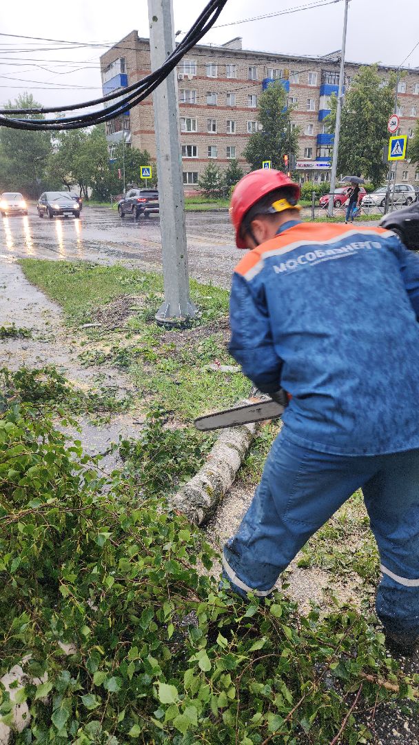 ЧП, шатура, тропический ливень, погода,