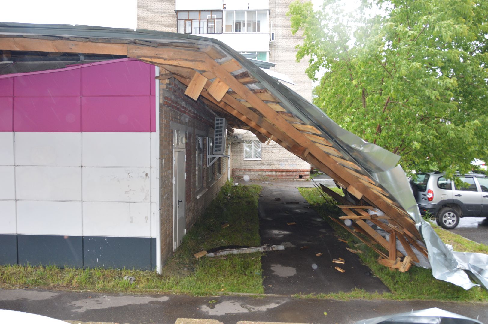 ЧП, шатура, тропический ливень, погода,