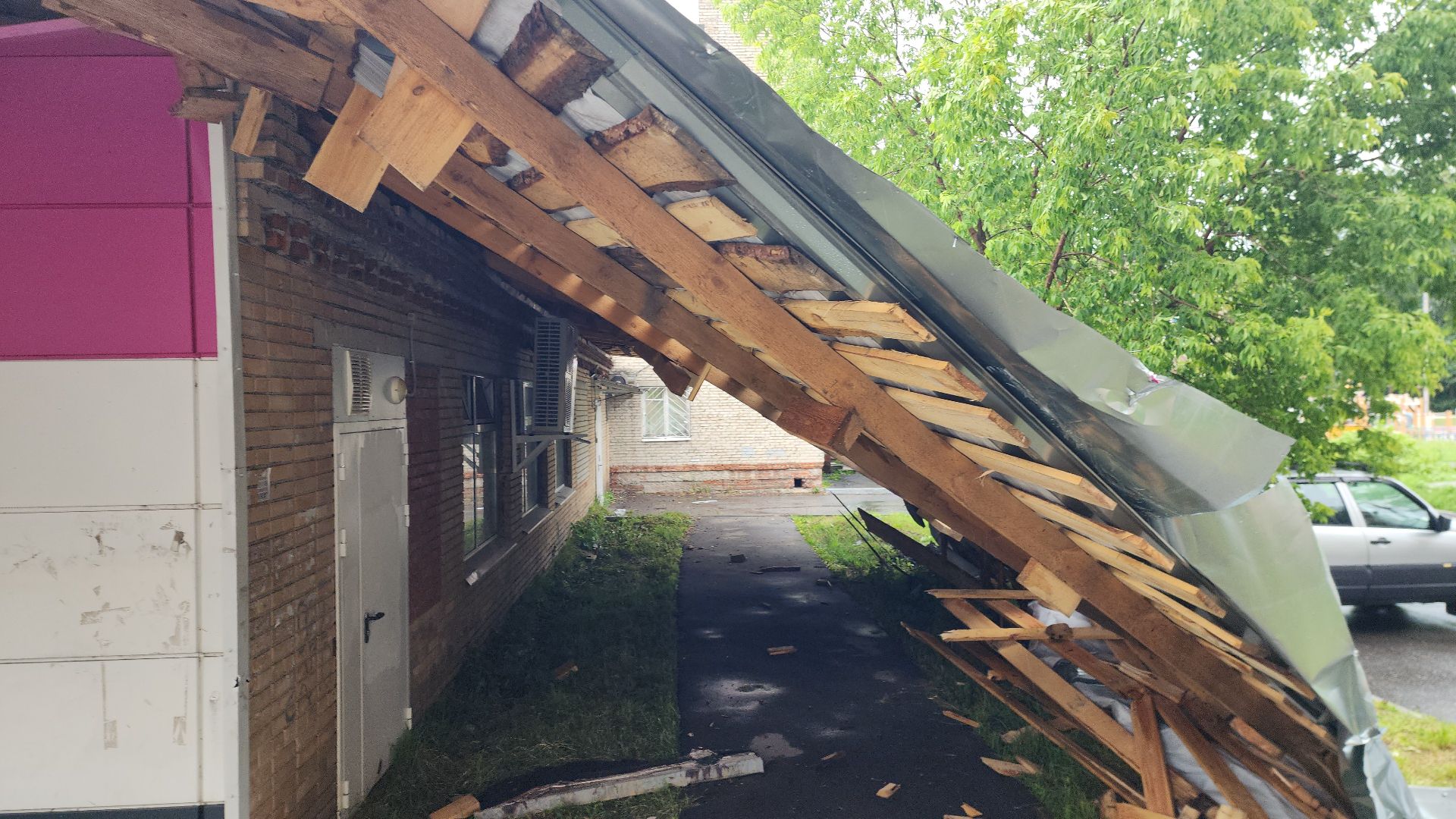 ЧП, шатура, тропический ливень, погода,