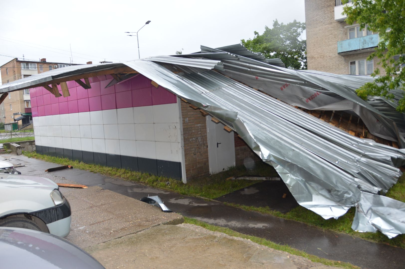 ЧП, шатура, тропический ливень, погода,