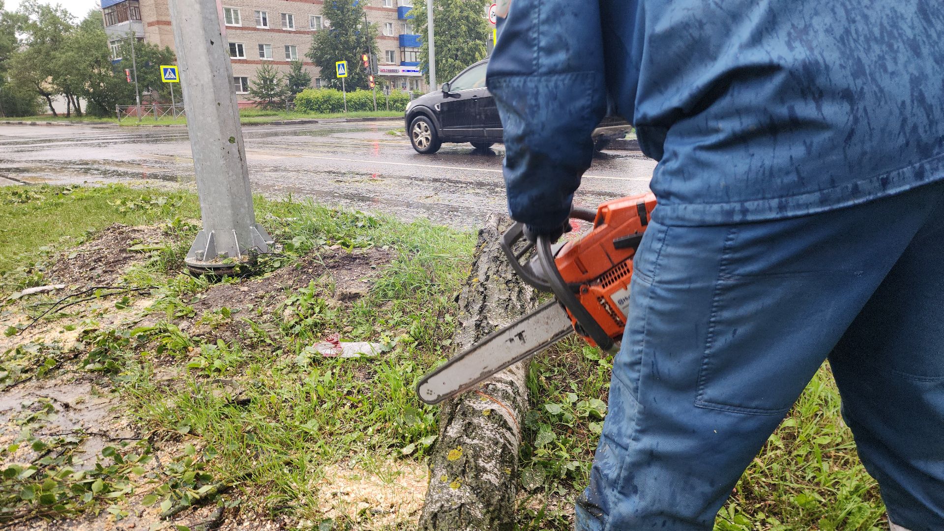 ЧП, шатура, тропический ливень, погода,