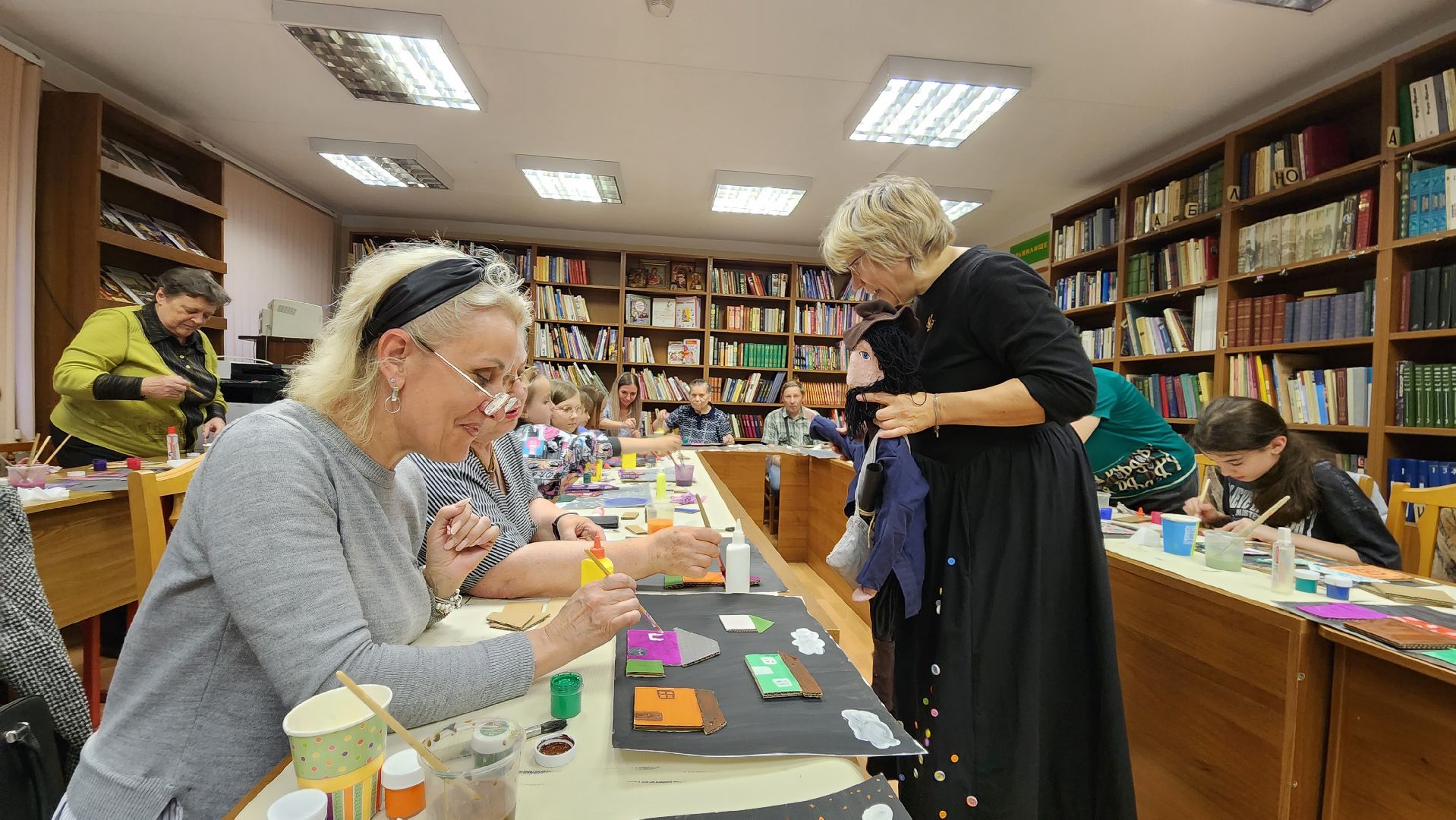 Лобня, детская библиотека, Мастер-класс,