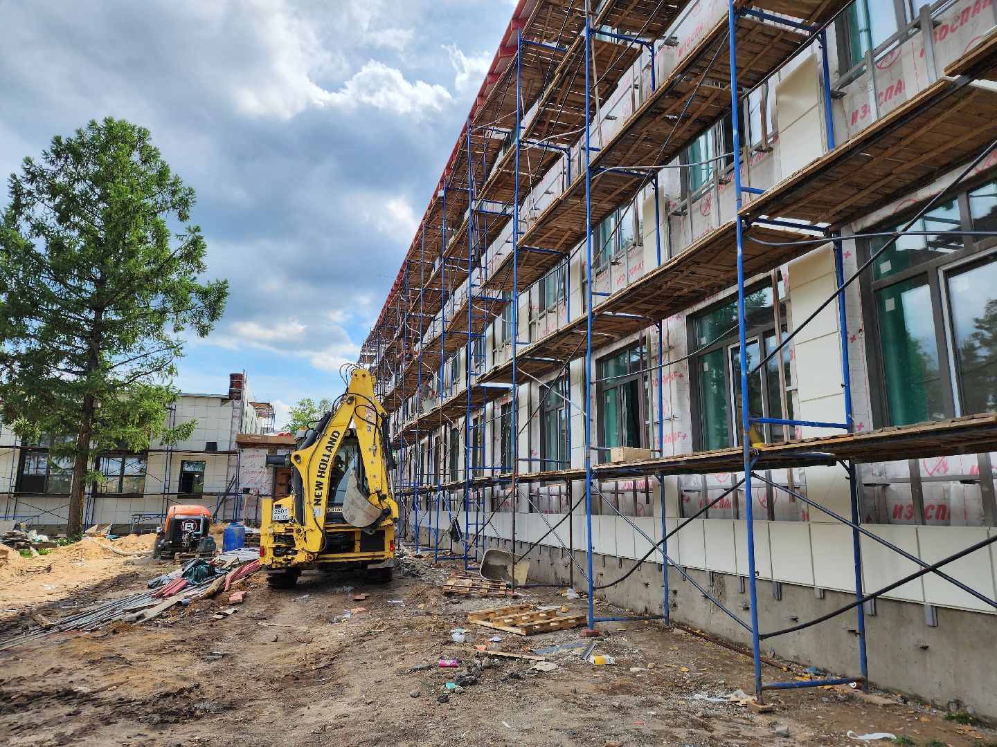 школа, ремонт, строительство, центр образования, ремонт школы, ногинск,