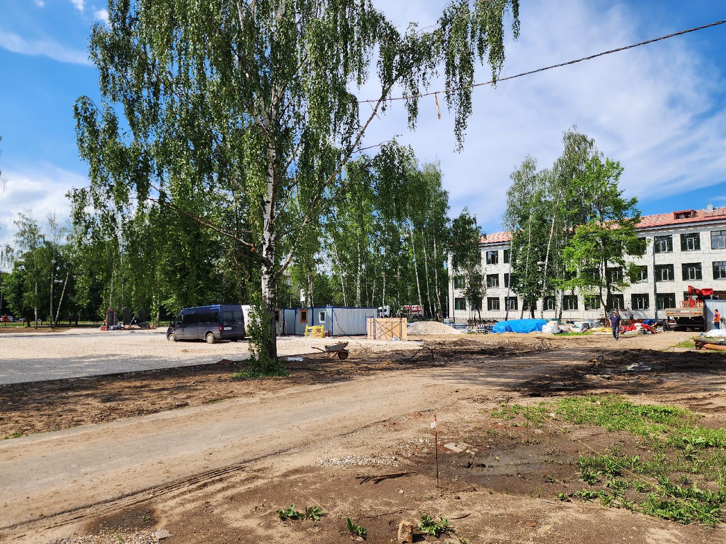 школа, ремонт, строительство, центр образования, ремонт школы, ногинск,