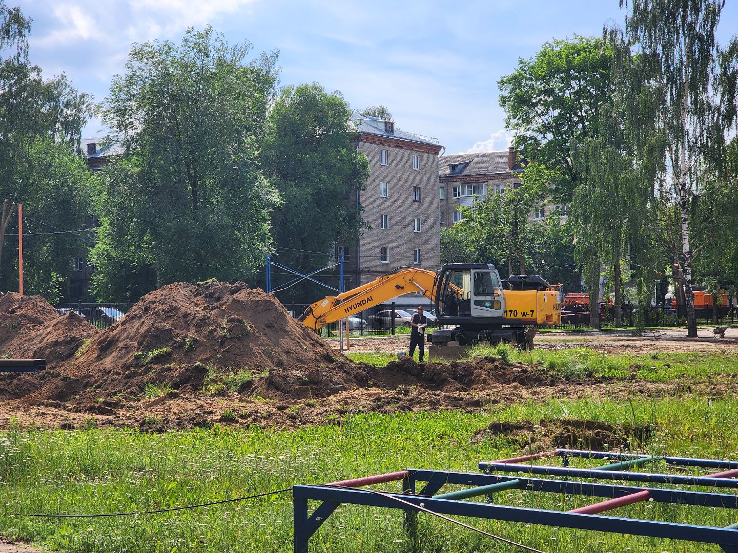 школа, ремонт, строительство, центр образования, ремонт школы, ногинск,